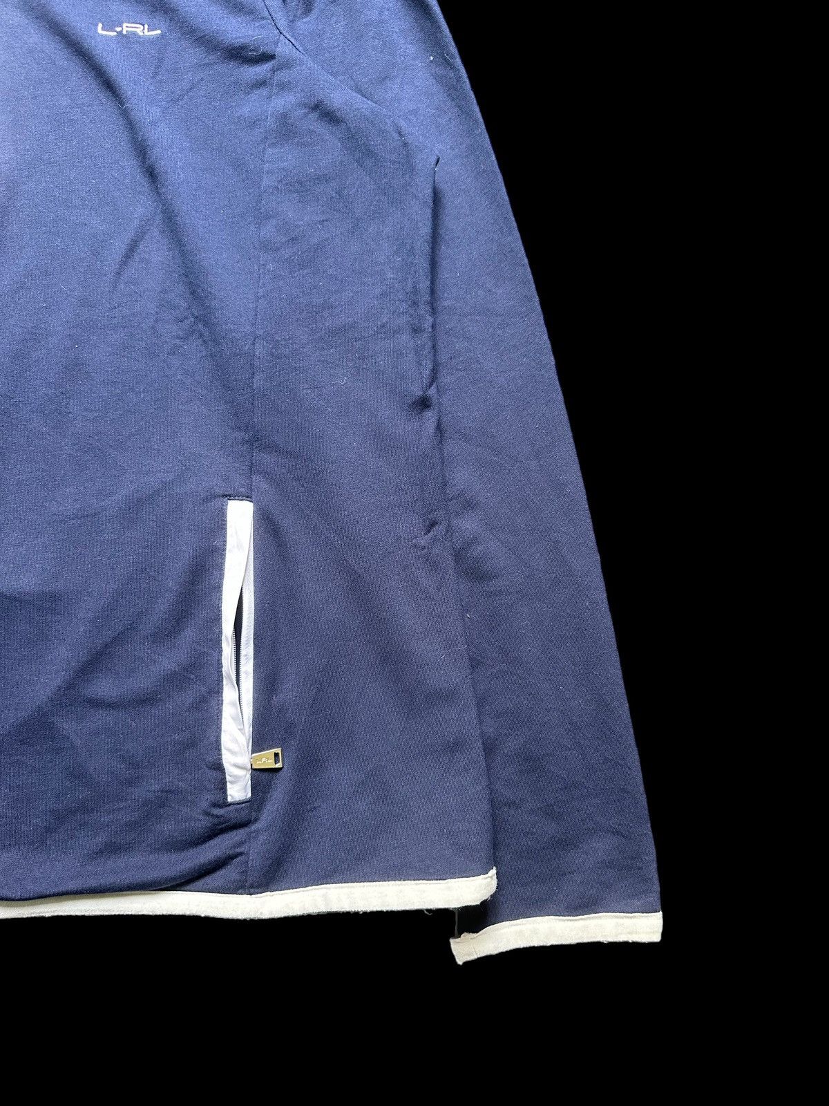 Ralph Lauren 00's LAUREN ACTIVE L-RL Ralph Lauren quarter zipper hoodie Size US M / EU 48-50 / 2 - 6 Thumbnail