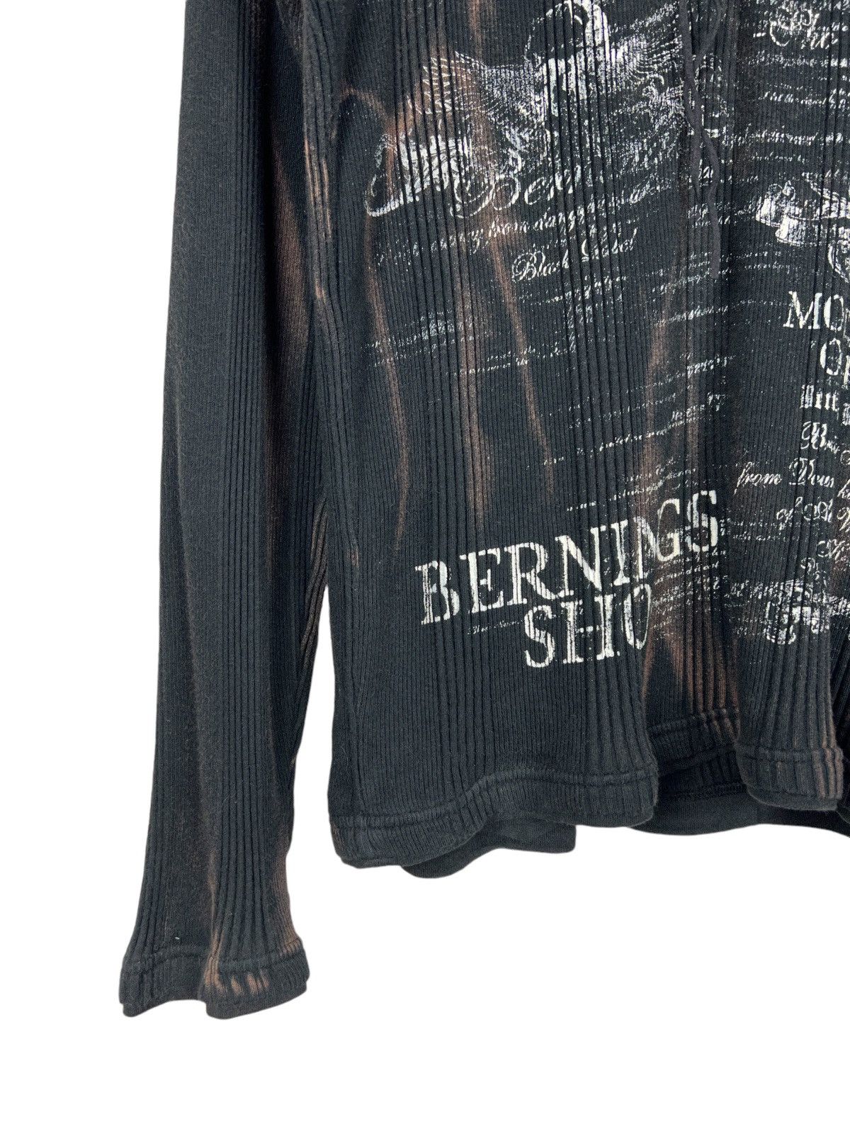 BERNINGS SHO Bernings Sho 🇯🇵 Acid Wash Cross Necklace Shirt Size US M / EU 48-50 / 2 - 3 Thumbnail