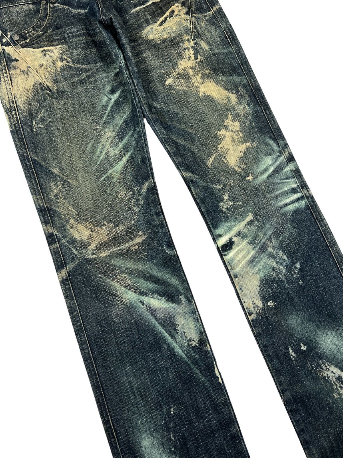 Tornado Mart Tornado Mart 🇯🇵 Acid Gothic Slim Jeans Size US 33 - 5 Thumbnail