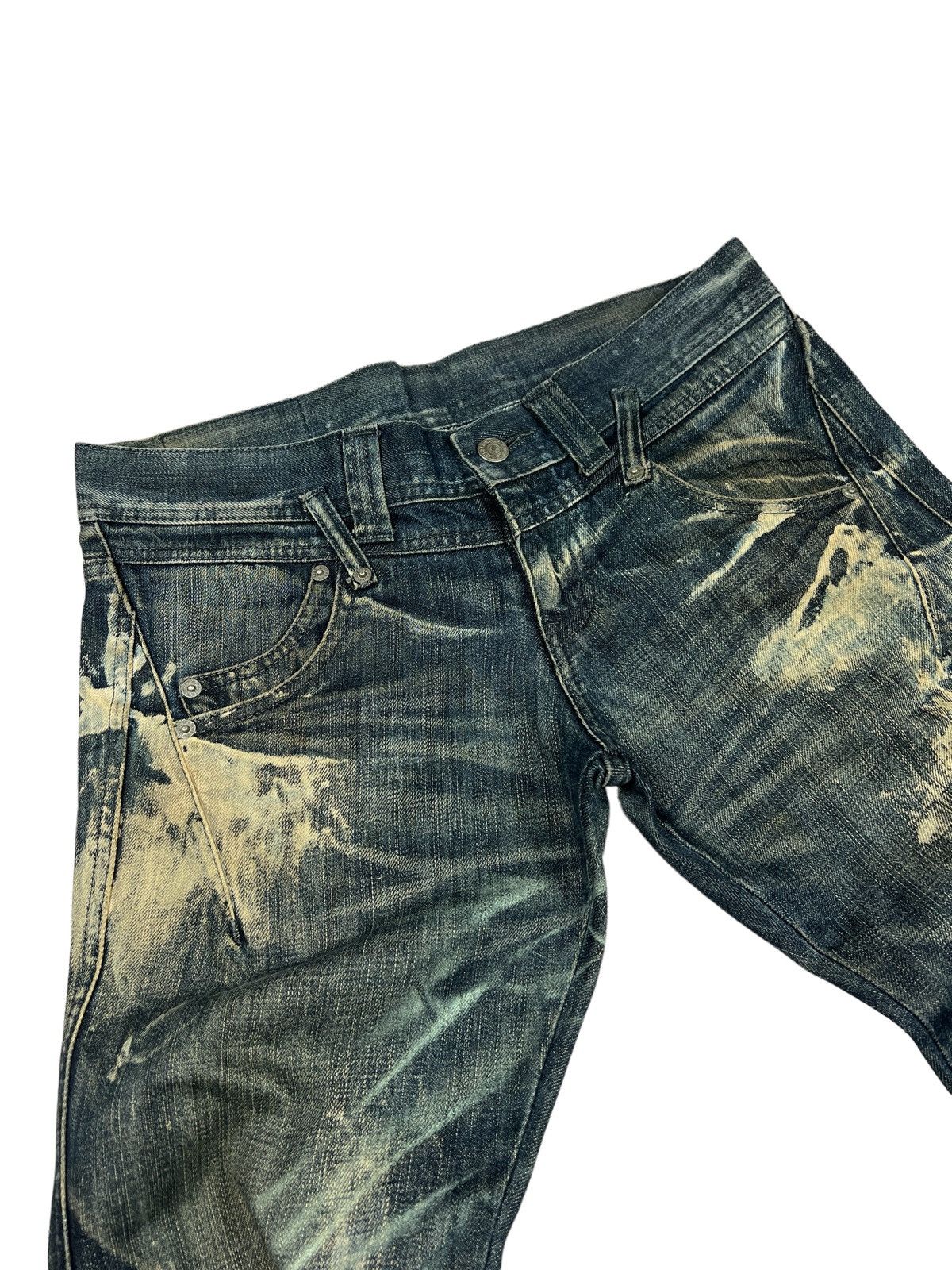 Tornado Mart Tornado Mart 🇯🇵 Acid Gothic Slim Jeans Size US 33 - 12 Thumbnail