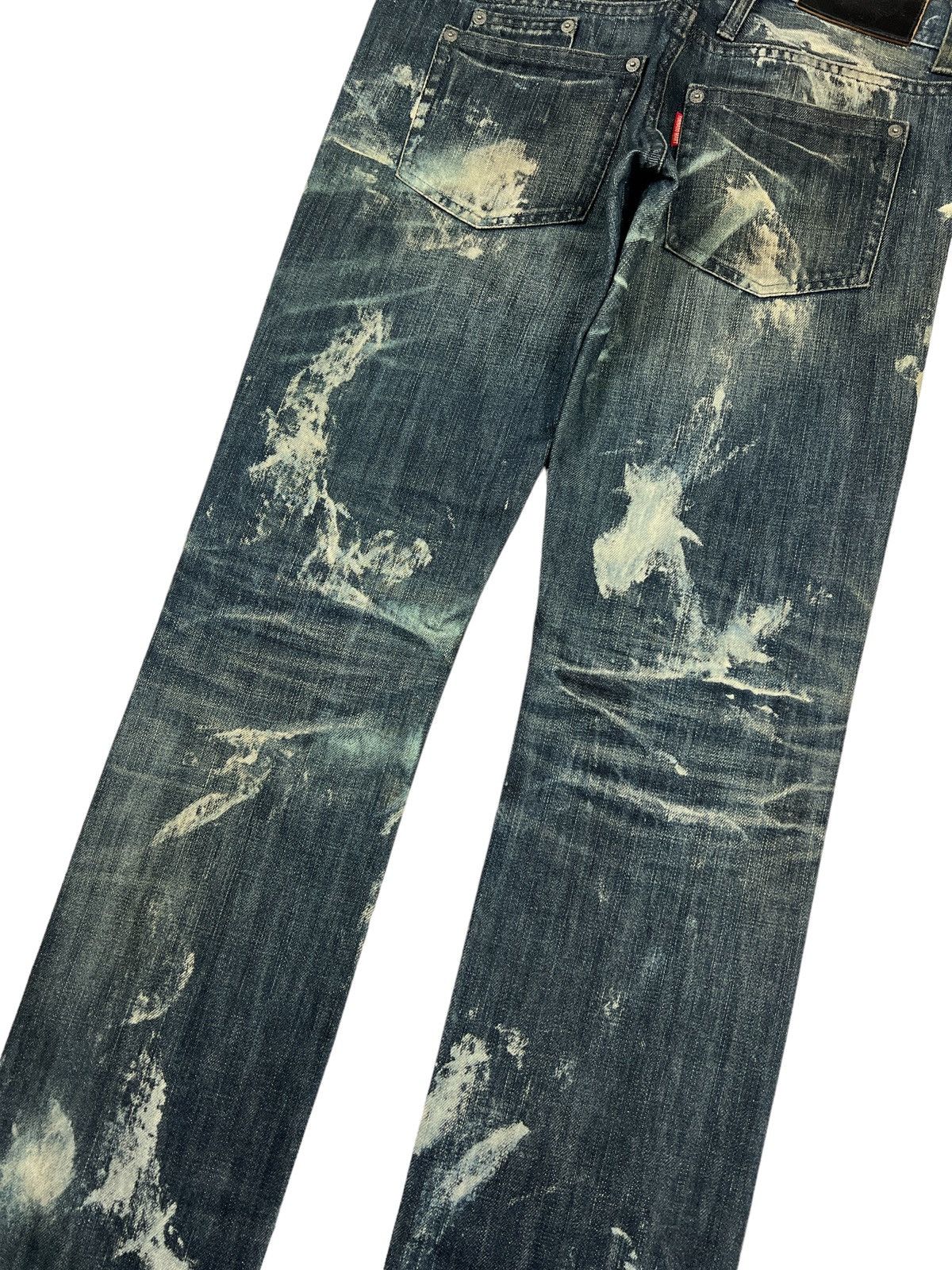 Tornado Mart Tornado Mart 🇯🇵 Acid Gothic Slim Jeans Size US 33 - 9 Thumbnail