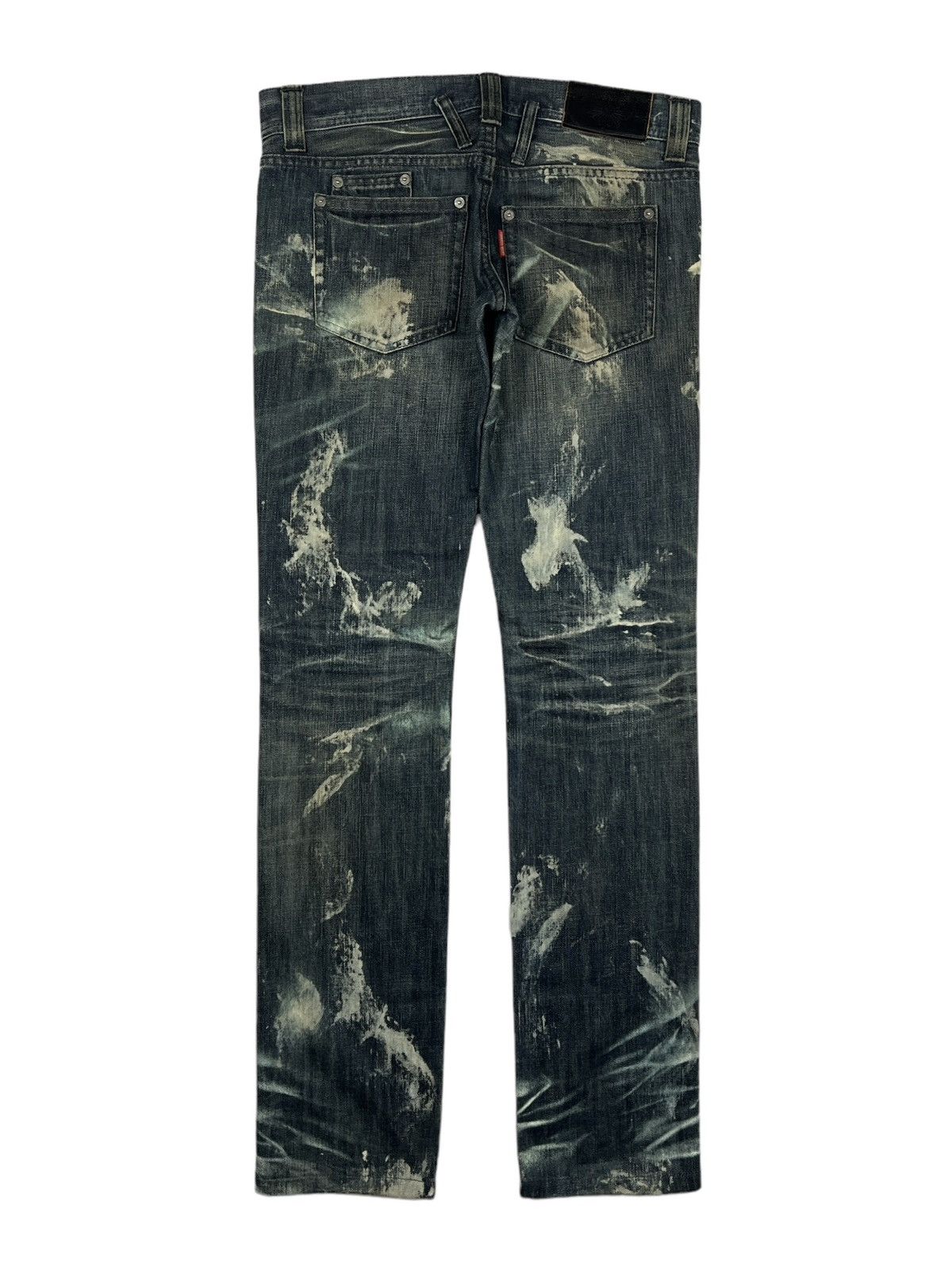 Tornado Mart Tornado Mart 🇯🇵 Acid Gothic Slim Jeans Size US 33 - 2 Thumbnail