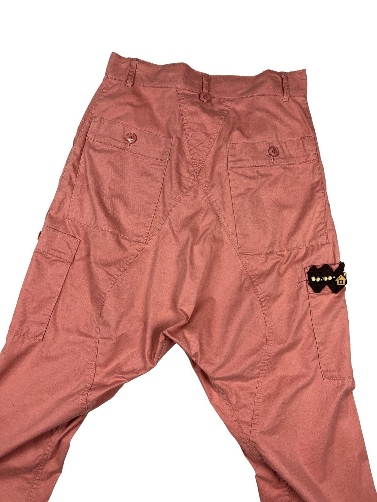 Issey Miyake Ne-Net Issey Miyake Asymmetrical Cargo Pants Size US 29 - 7 Thumbnail