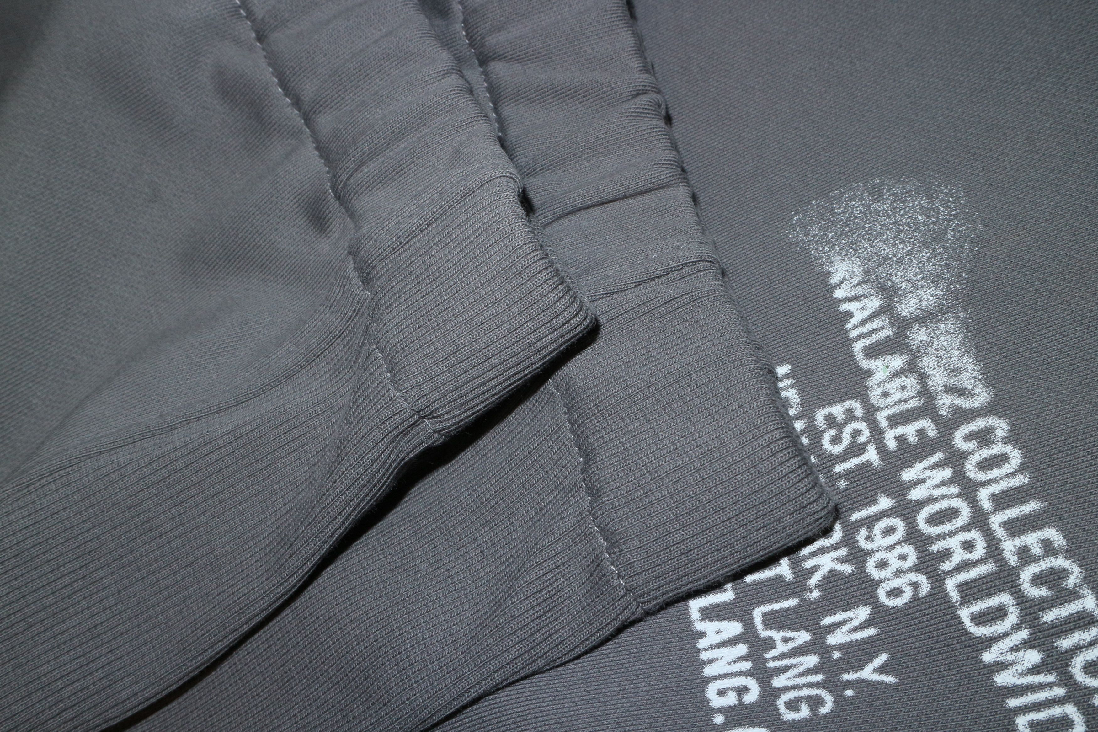 Helmut Lang Spray logo sweatpants Size US 38 / EU 54 - 14 Thumbnail
