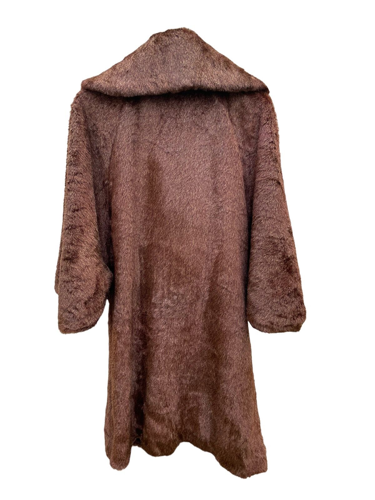 Other × Vintage 💥 70s Cormorant Faux Fur Rich Brown Coat Size US M / EU 48-50 / 2 - 7 Thumbnail
