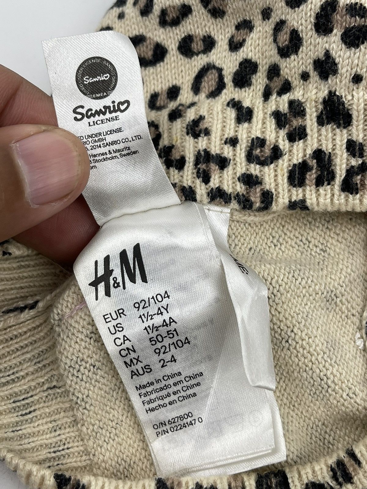 H&M h&m x hello kitty beanie hat snow cap tc3 Size ONE SIZE - 9 Thumbnail