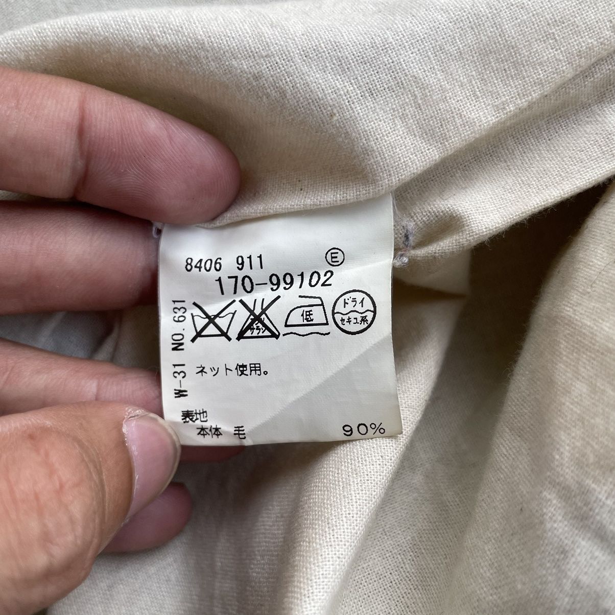 Beauty Beast × Japanese Brand × Le Grande Bleu (L.G.B.) 💥CRUISER WOOL JACKET TAKEO KIKUCHI BROWN TARTAN Size US M / EU 48-50 / 2 - 7 Thumbnail