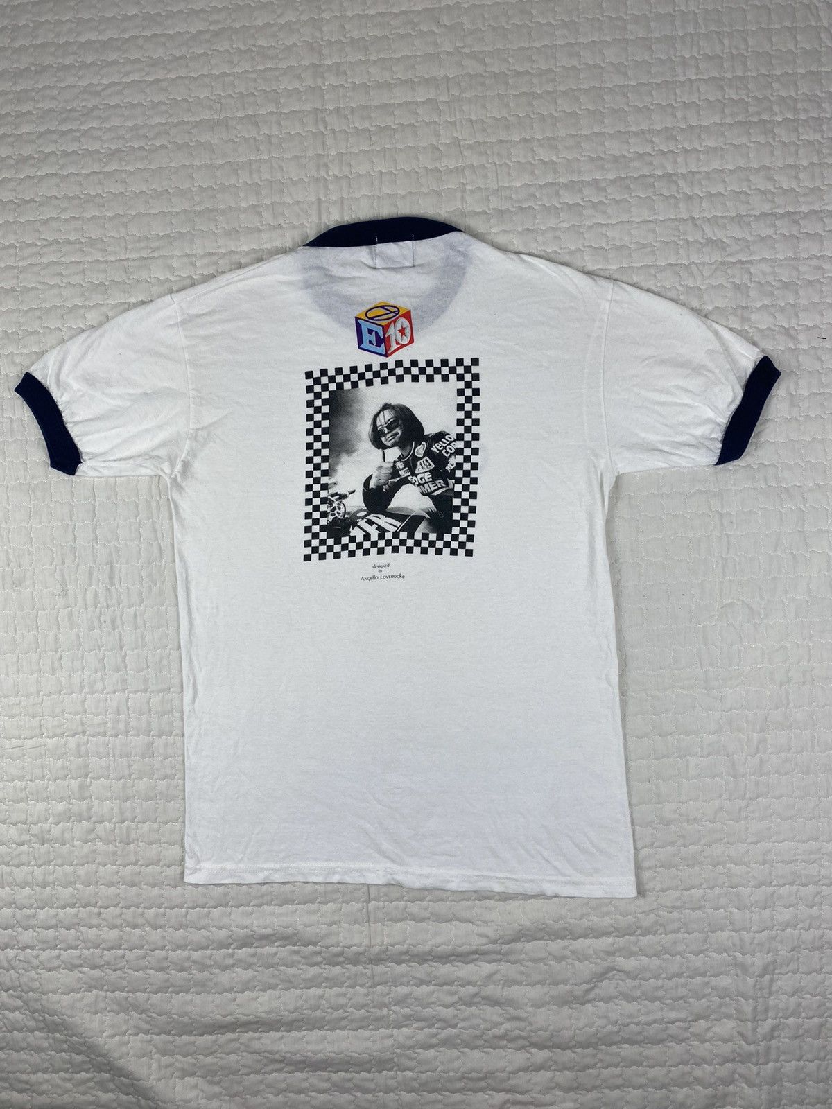 Designer Vintage E.10.R X Anggelo Loverock ringer tee Size US M / EU 48-50 / 2 - 3 Thumbnail