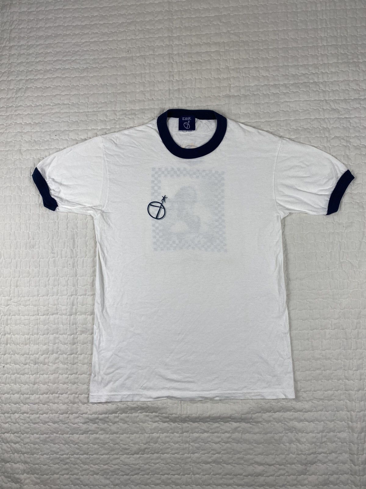 Designer Vintage E.10.R X Anggelo Loverock ringer tee Size US M / EU 48-50 / 2 - 2 Thumbnail