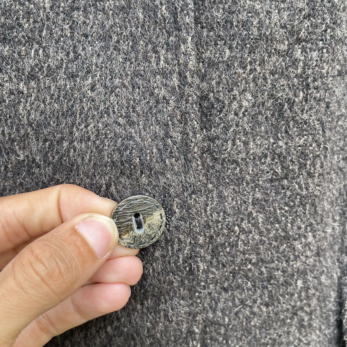 Lanvin × Vintage 💥 VTG LANVIN PARIS Wool Long Coat Jacket Size US M / EU 48-50 / 2 - 7 Thumbnail