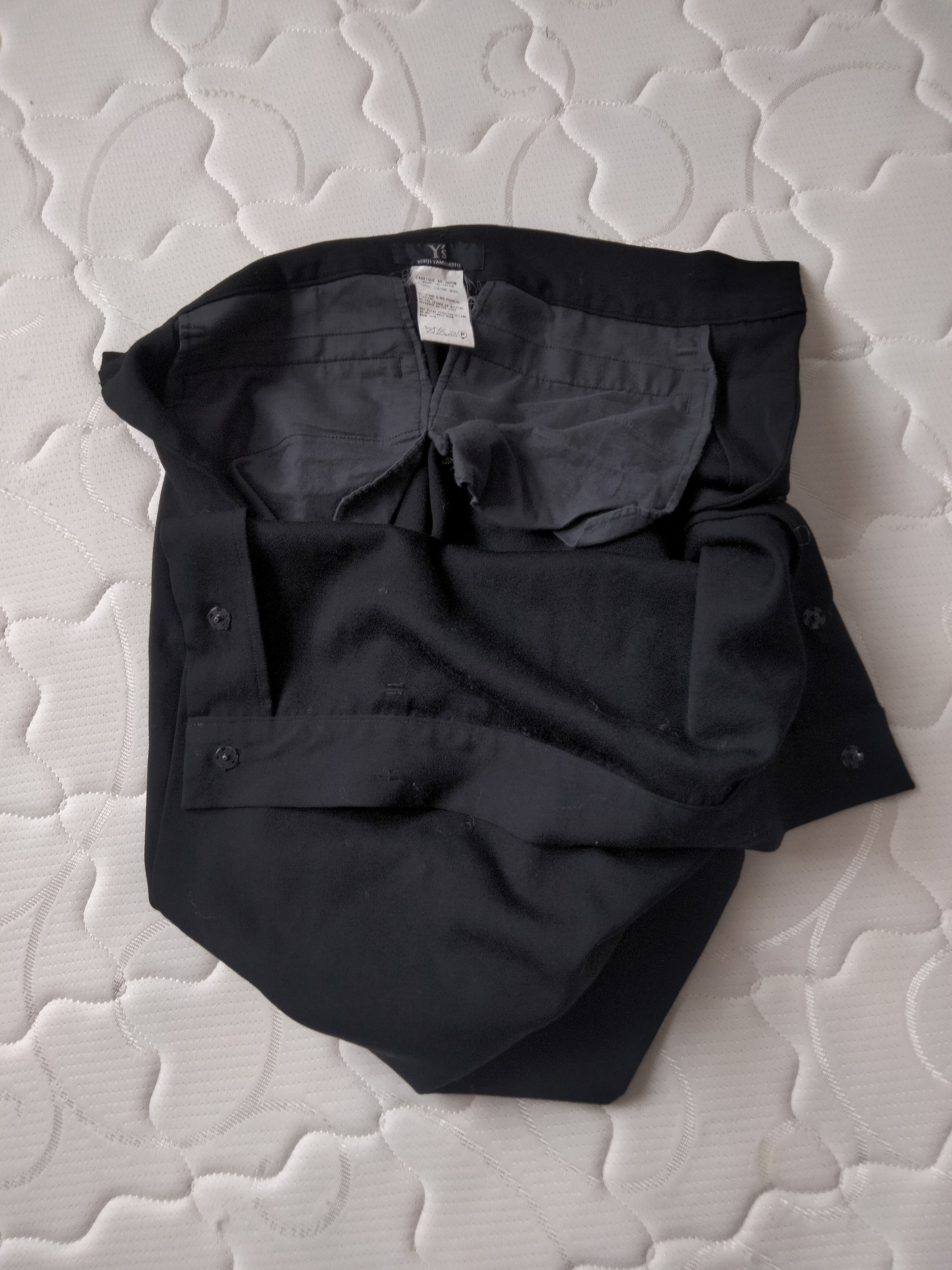 Y's × Yohji Yamamoto Y's Yohji Yamamoto Wool Laine Scab Size 32" / US 10 / IT 46 - 5 Thumbnail