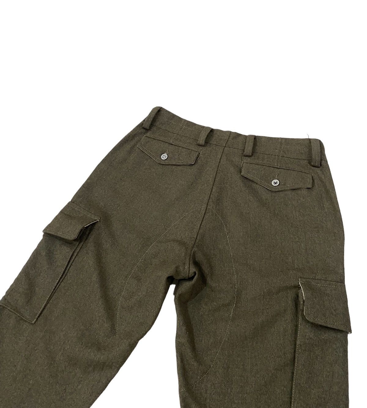 Banana Republic ❄️BANANA REPUBLIC WOOL TACTICAL CARGO PANTS Size US 31 - 8 Thumbnail