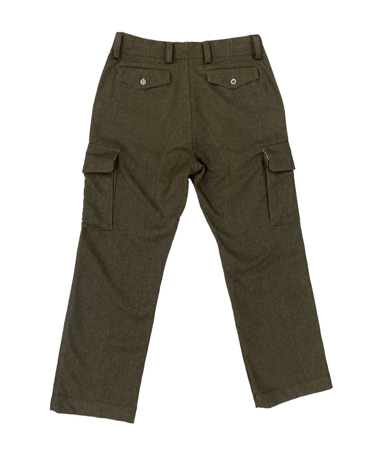 Banana Republic ❄️BANANA REPUBLIC WOOL TACTICAL CARGO PANTS Size US 31 - 7 Thumbnail
