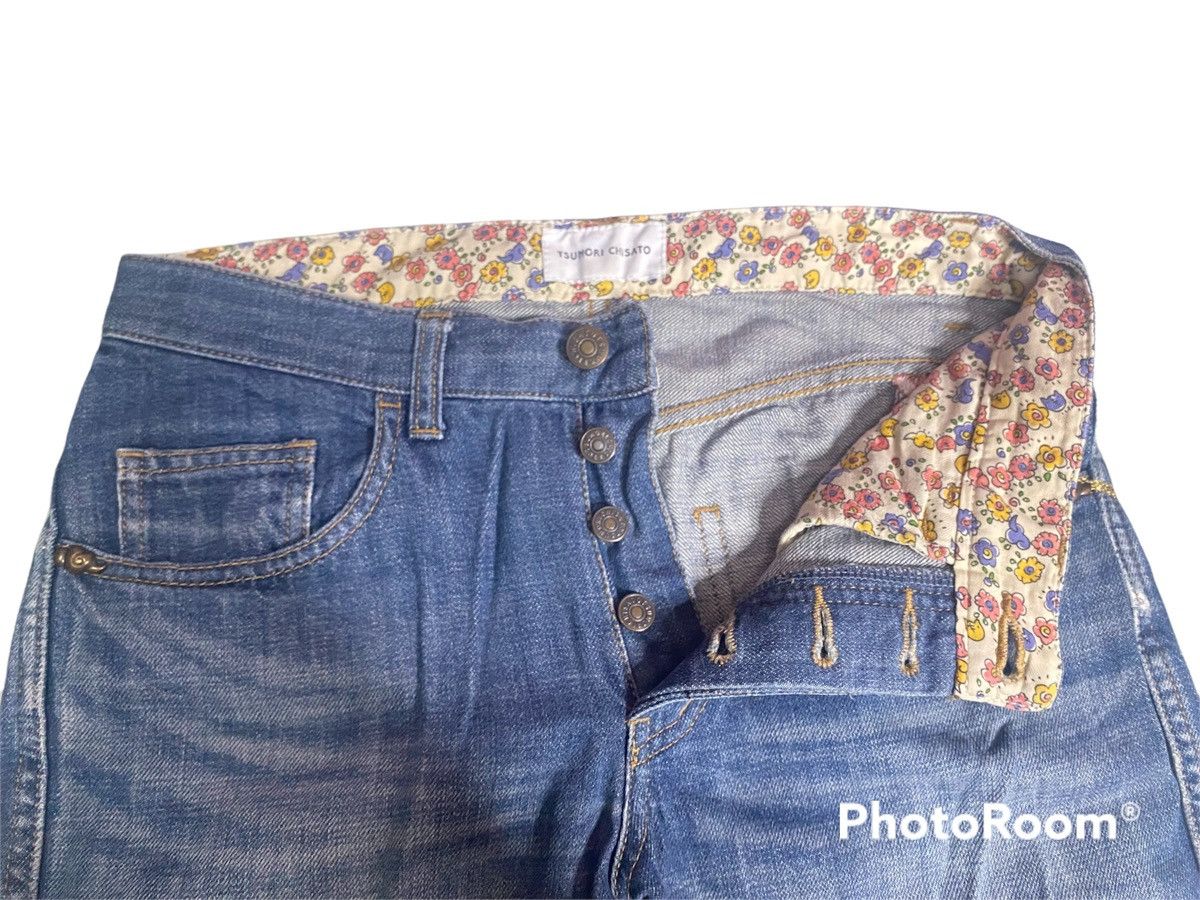 Issey Miyake Issey Miyake Tsumori Chisato Embroided Denim Size US 29 - 7 Thumbnail