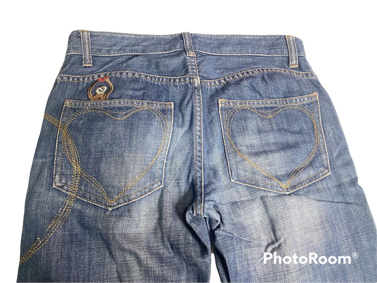 Issey Miyake Issey Miyake Tsumori Chisato Embroided Denim Size US 29 - 10 Thumbnail