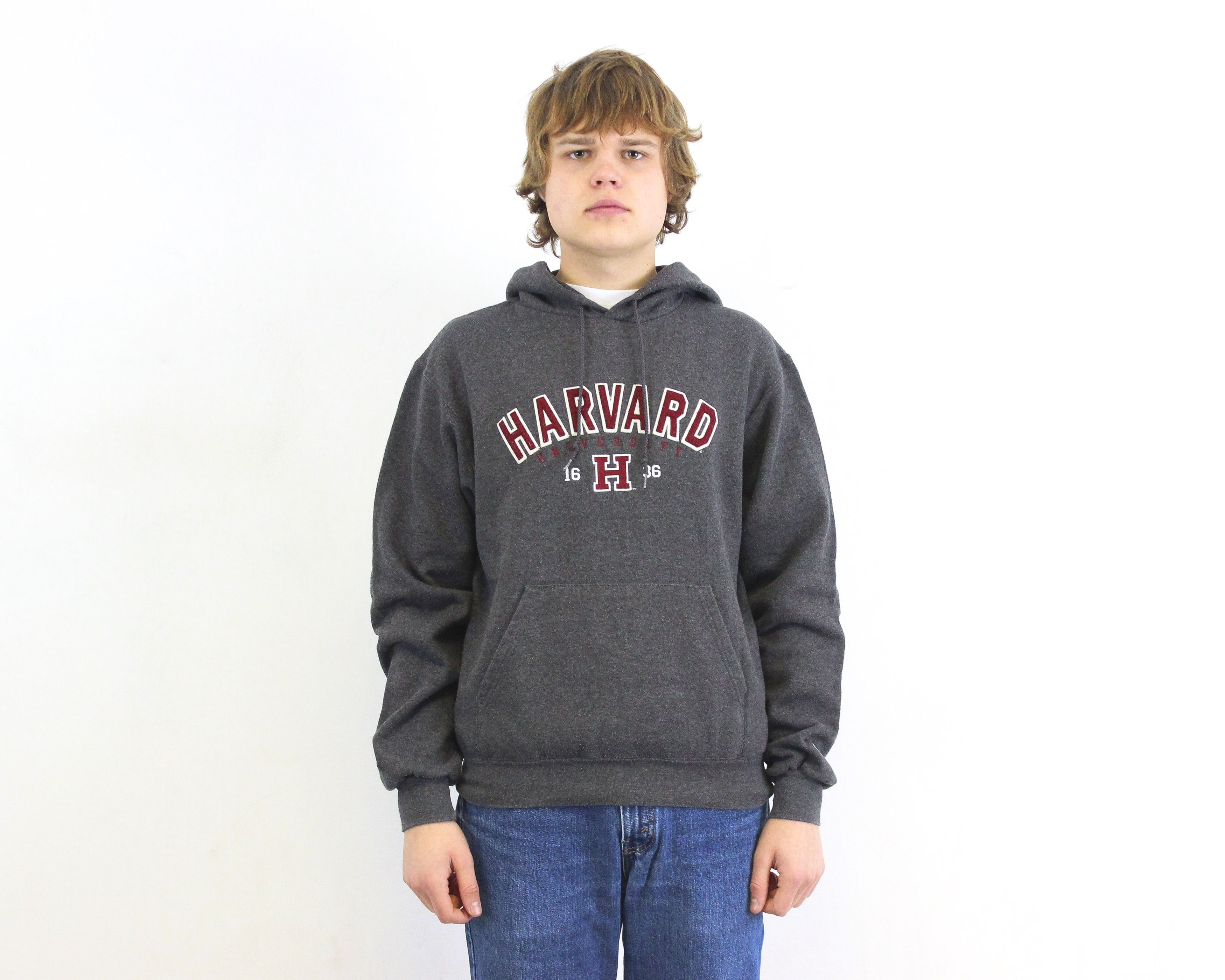 Champion HARVARD University Sweatshirt Hoodie Jumper Pullover Sweater Size US S / EU 44-46 / 1 - 1 Thumbnail