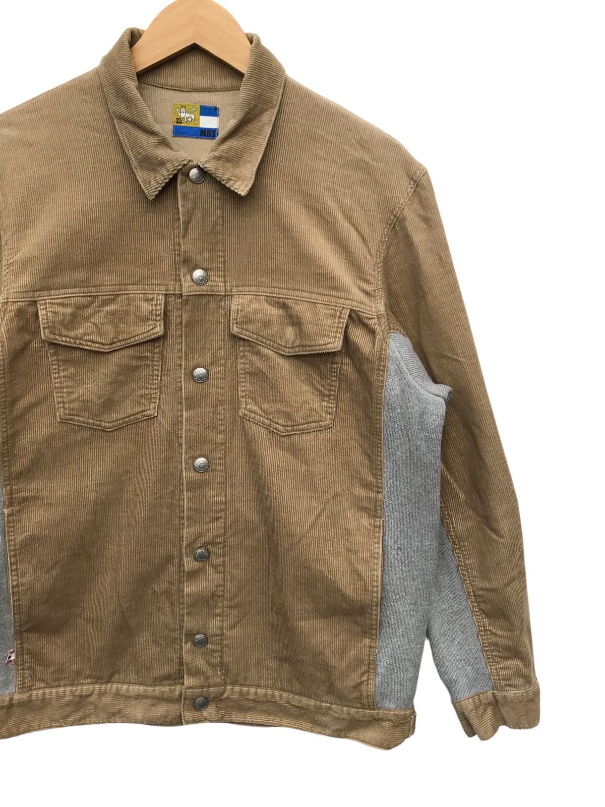 Japanese Brand Japanese Brand Mackdaddy Corduroy Trucker Streetwear Jacket Size US M / EU 48-50 / 2 - 4 Thumbnail