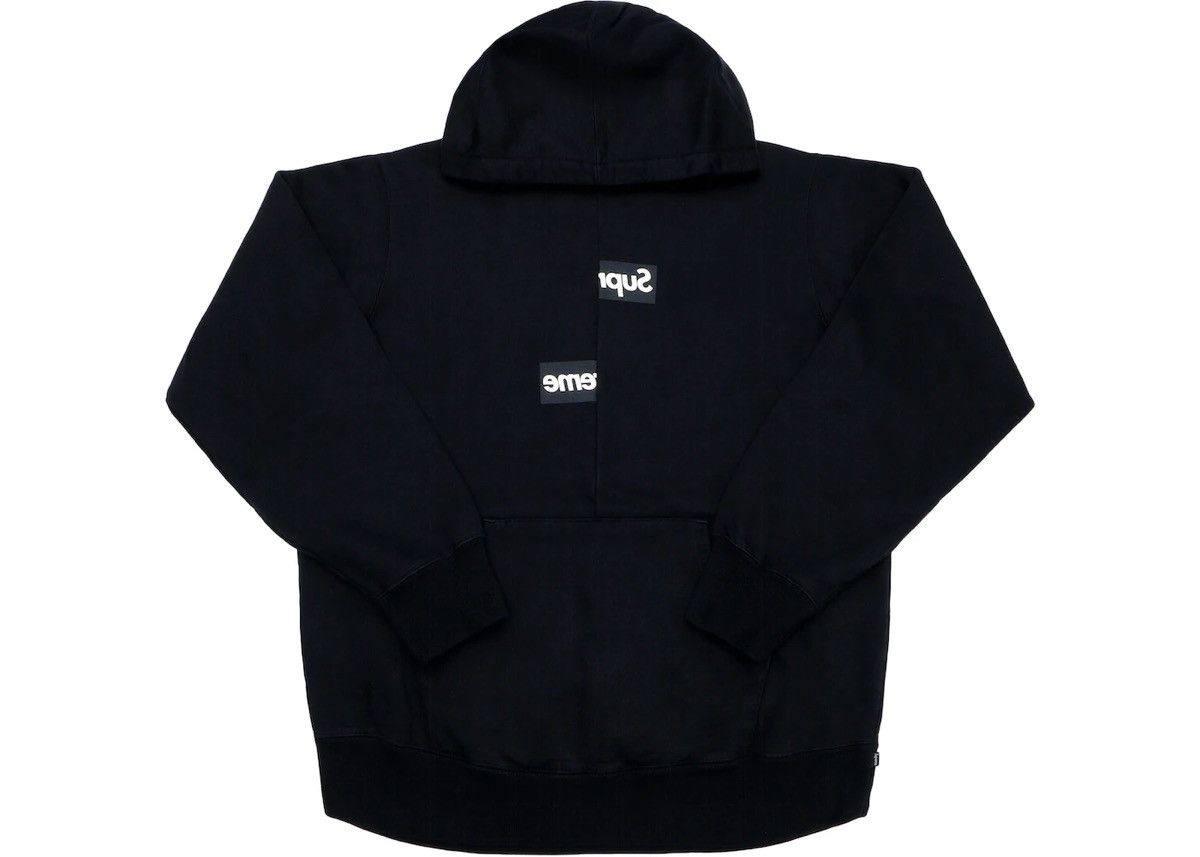 Supreme x Comme des Garçons Split Box Logo Hooded Sweatshirt - Tops 