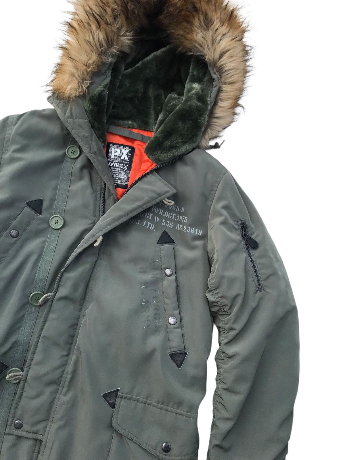 Avirex Avirex Faux Fur Military Bombers Parka Jacket Size US M / EU 48-50 / 2 - 5 Thumbnail