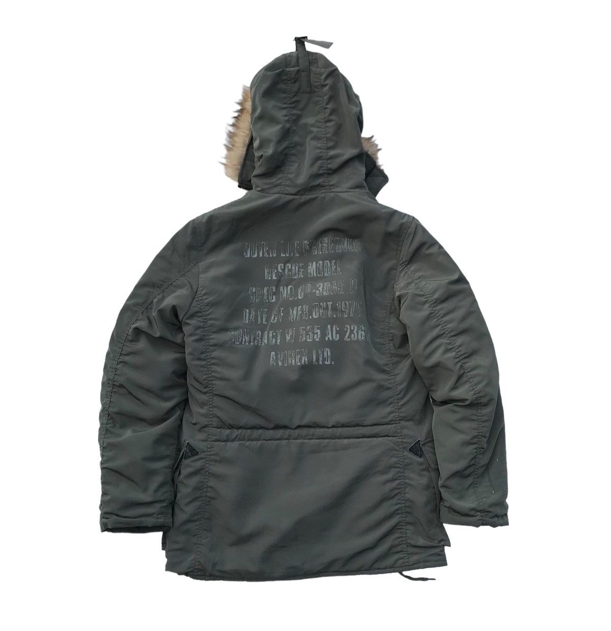Avirex Avirex Faux Fur Military Bombers Parka Jacket Size US M / EU 48-50 / 2 - 11 Thumbnail