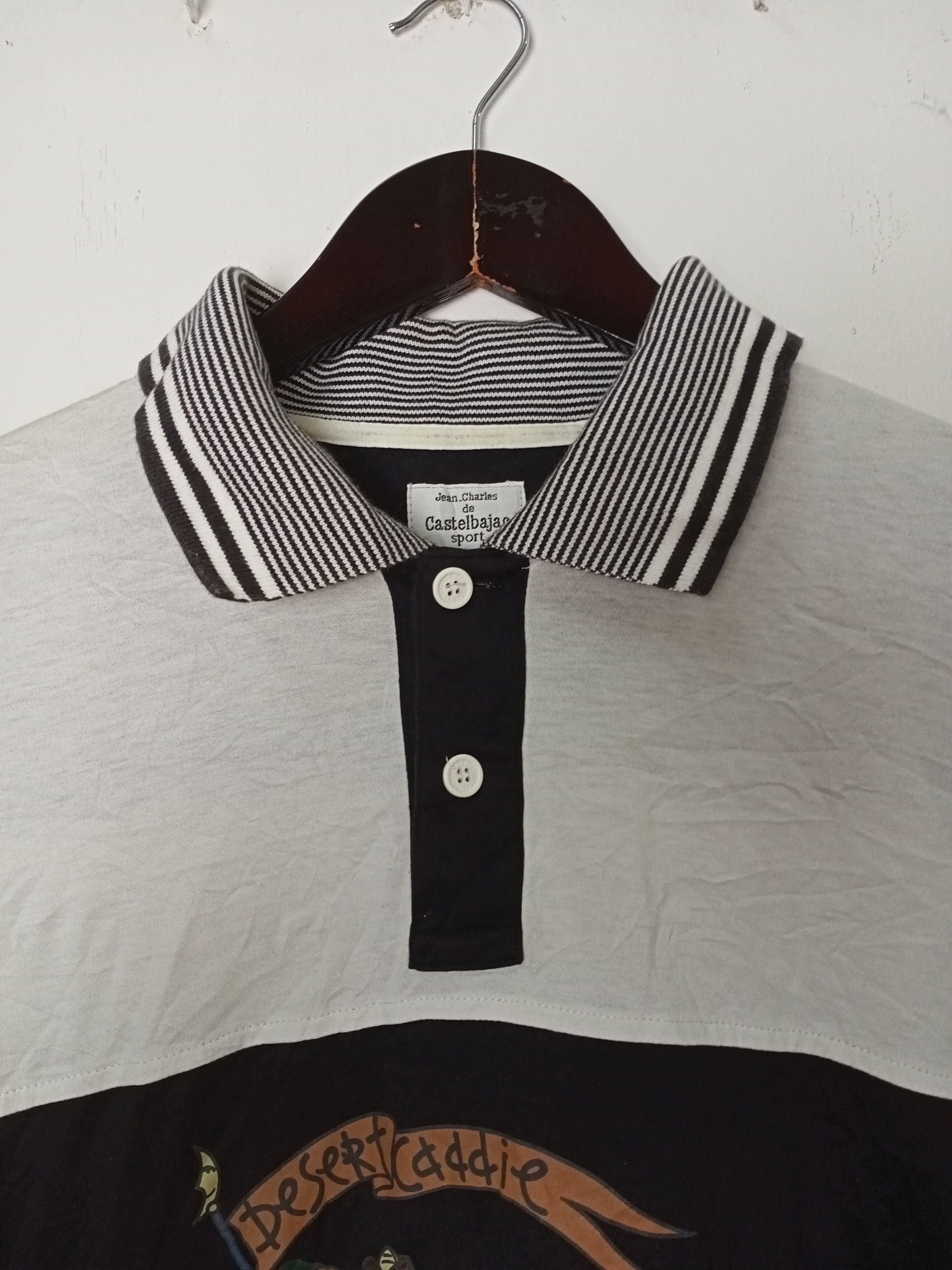 Jean Charles De Castelbajac Jeans Charles De Castelbajac Desert Golf Polo shirt Size US L / EU 52-54 / 3 - 6 Thumbnail