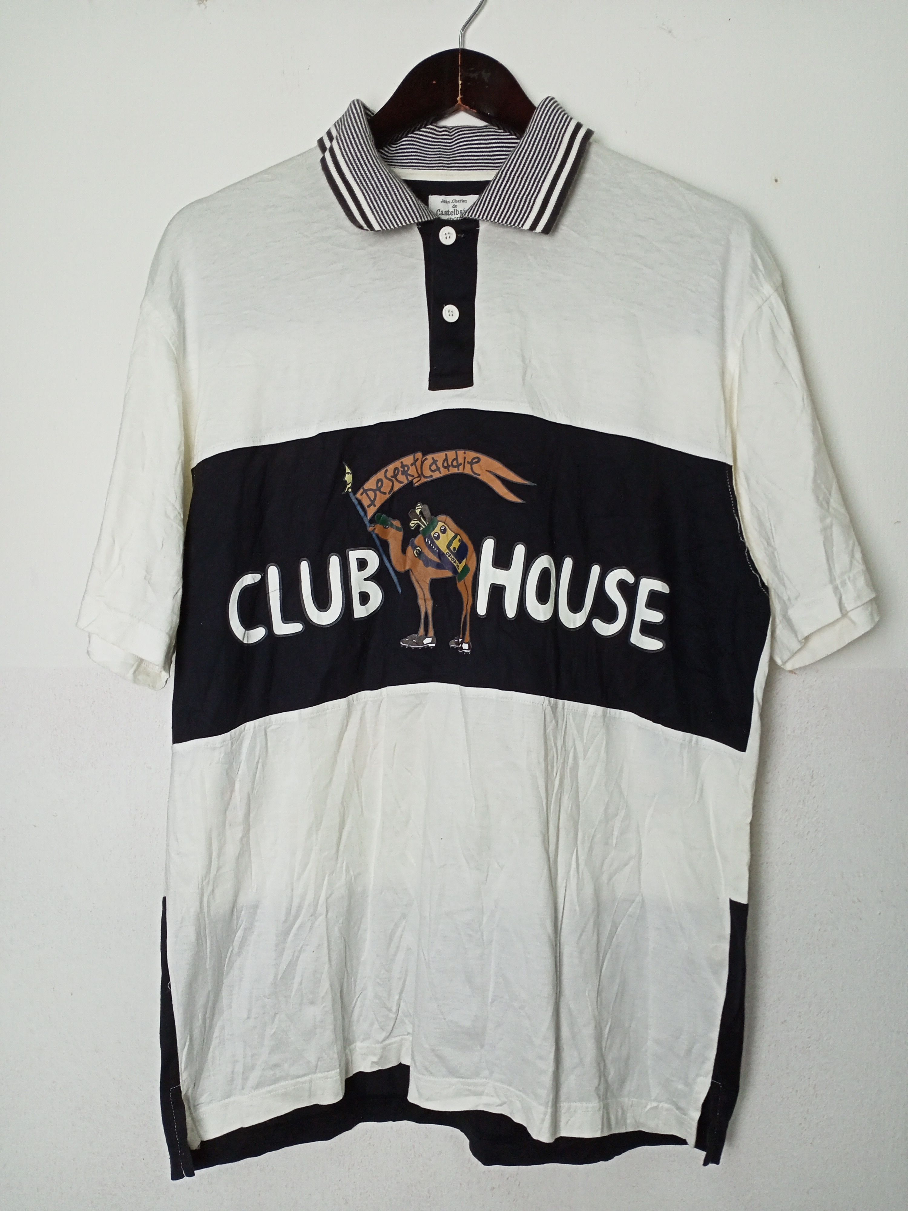 Jean Charles De Castelbajac Jeans Charles De Castelbajac Desert Golf Polo shirt Size US L / EU 52-54 / 3 - 2 Thumbnail