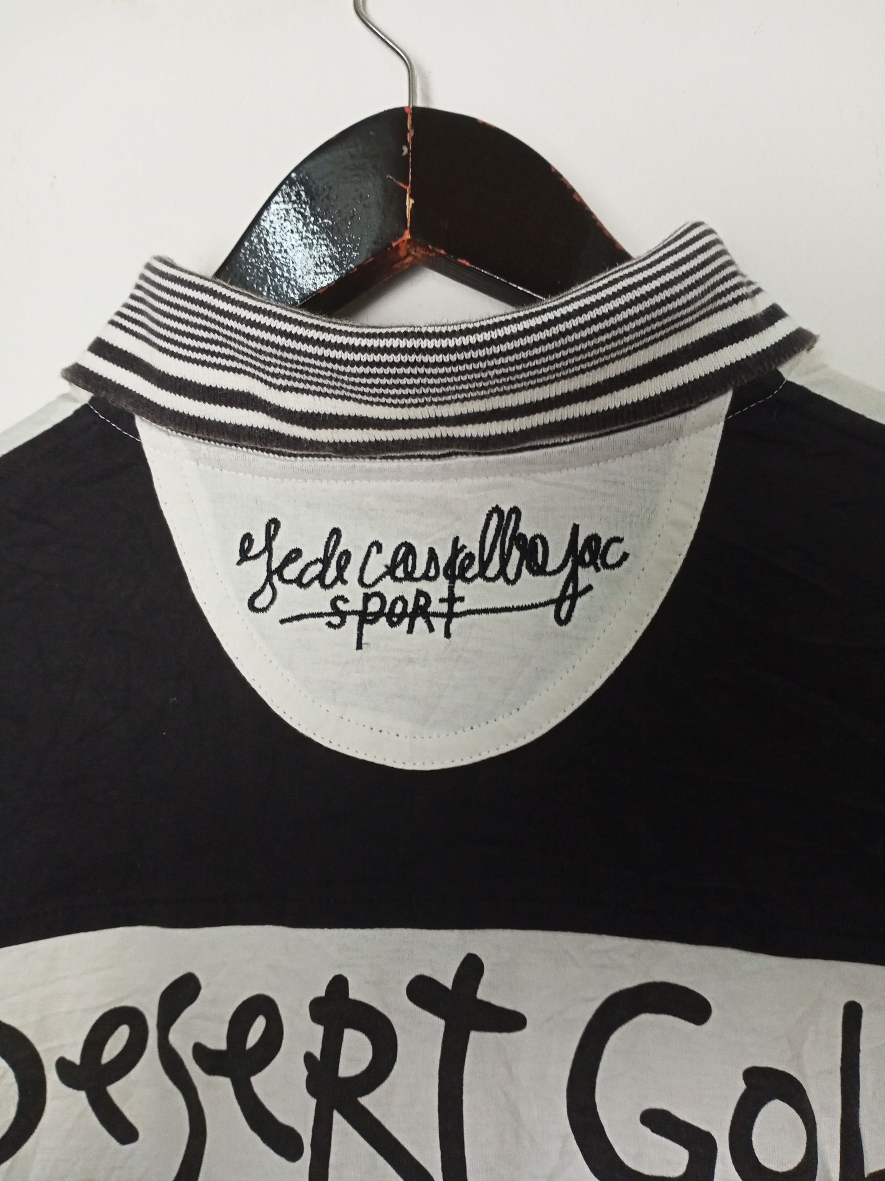 Jean Charles De Castelbajac Jeans Charles De Castelbajac Desert Golf Polo shirt Size US L / EU 52-54 / 3 - 5 Thumbnail