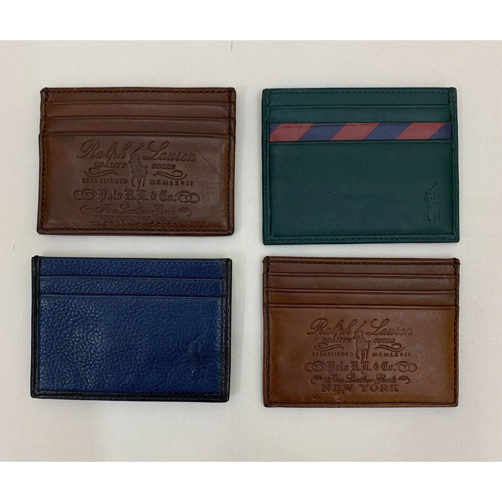 RRL Ralph Lauren × Ralph Lauren × Vintage Double RL Leather
