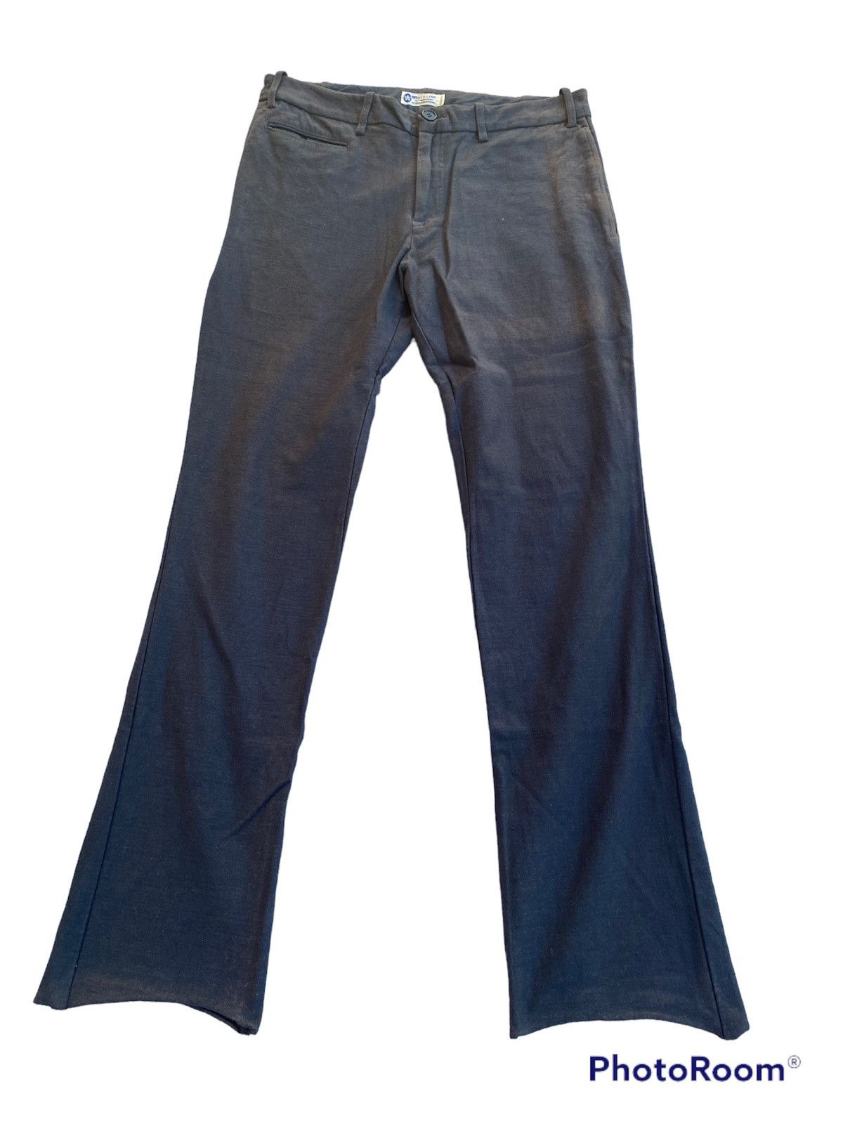 Japanese Brand white line pants Size US 31 - 1 Thumbnail