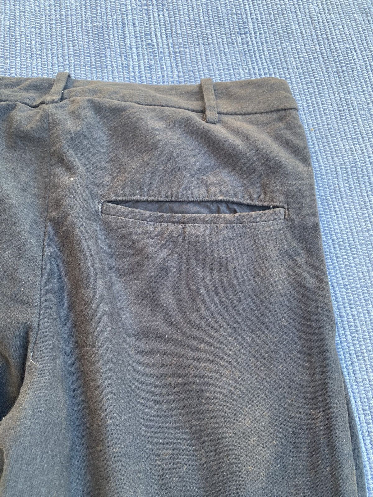 Japanese Brand white line pants Size US 31 - 11 Thumbnail