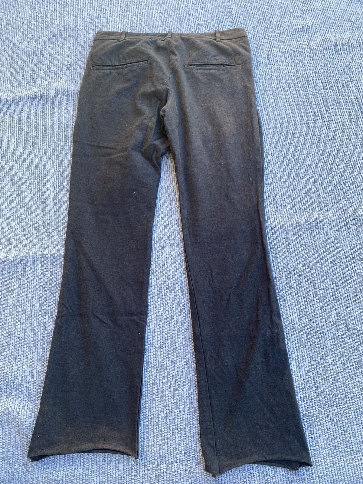 Japanese Brand white line pants Size US 31 - 9 Thumbnail