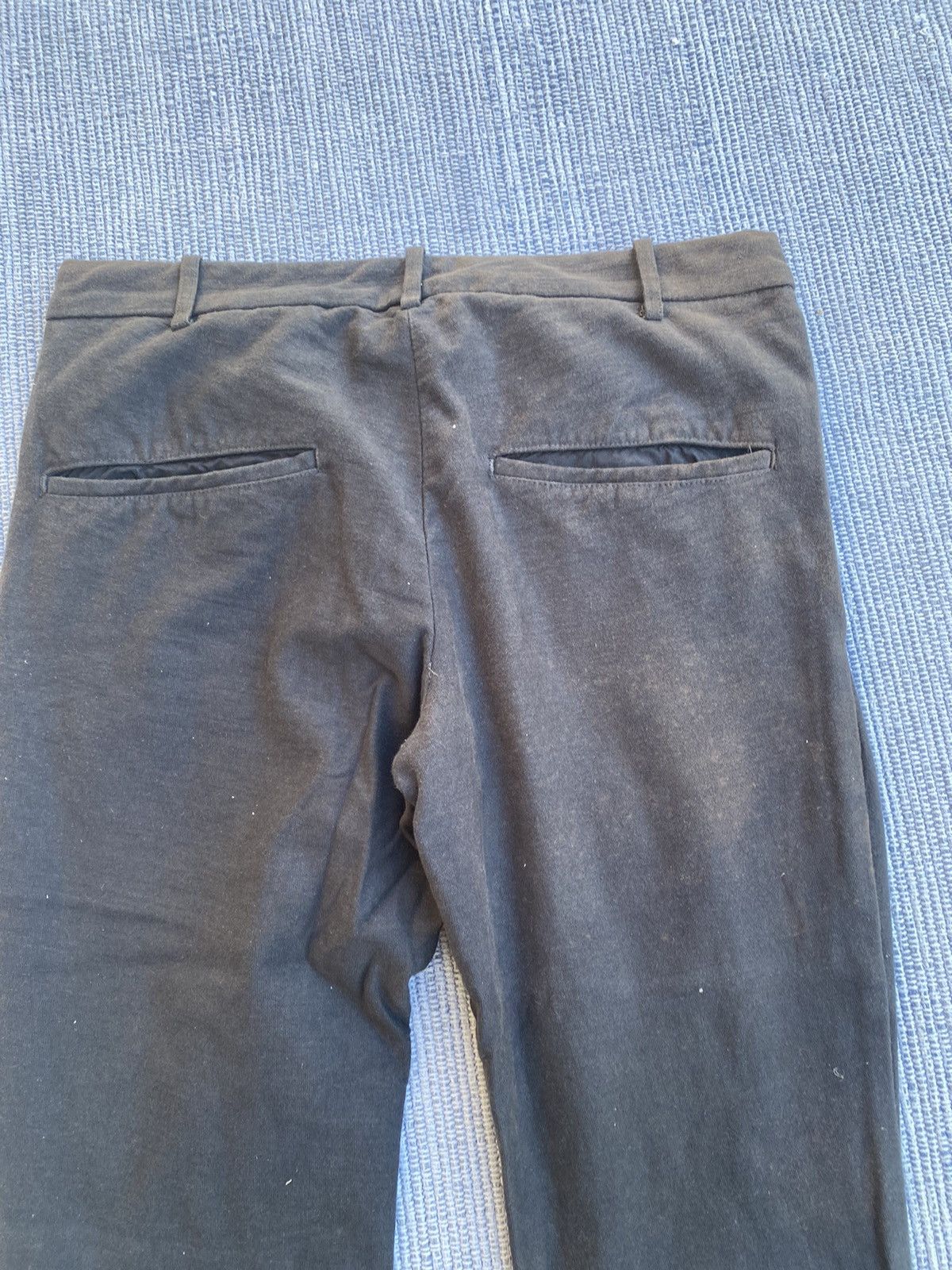 Japanese Brand white line pants Size US 31 - 10 Thumbnail