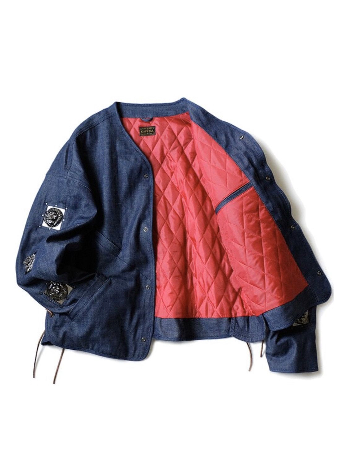 Kapital × Kapital Kountry Kapital Kountry Limited Lion Riders Denim Jacket Size US L / EU 52-54 / 3 - 14 Thumbnail