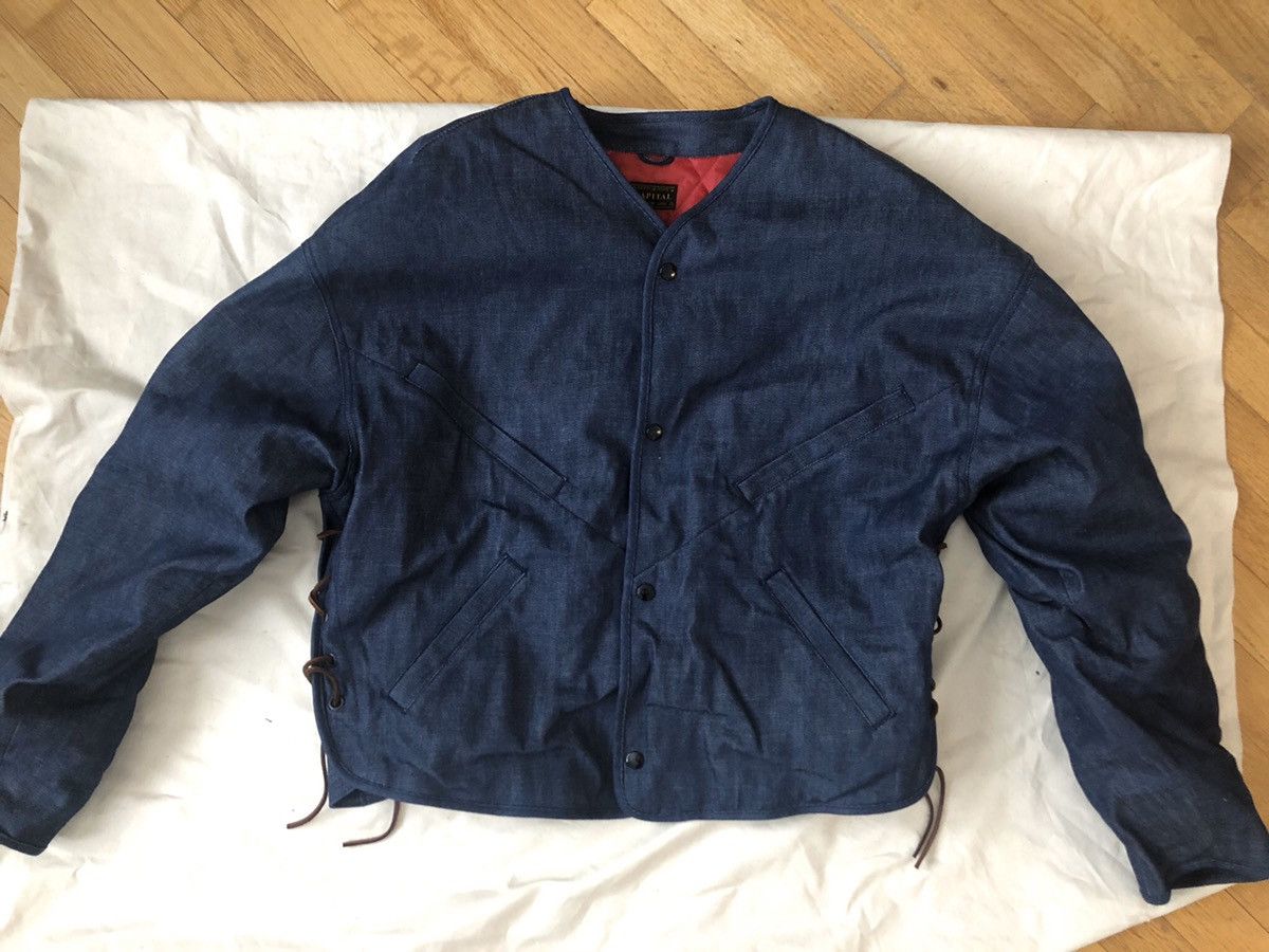 Kapital × Kapital Kountry Kapital Kountry Limited Lion Riders Denim Jacket Size US L / EU 52-54 / 3 - 3 Thumbnail