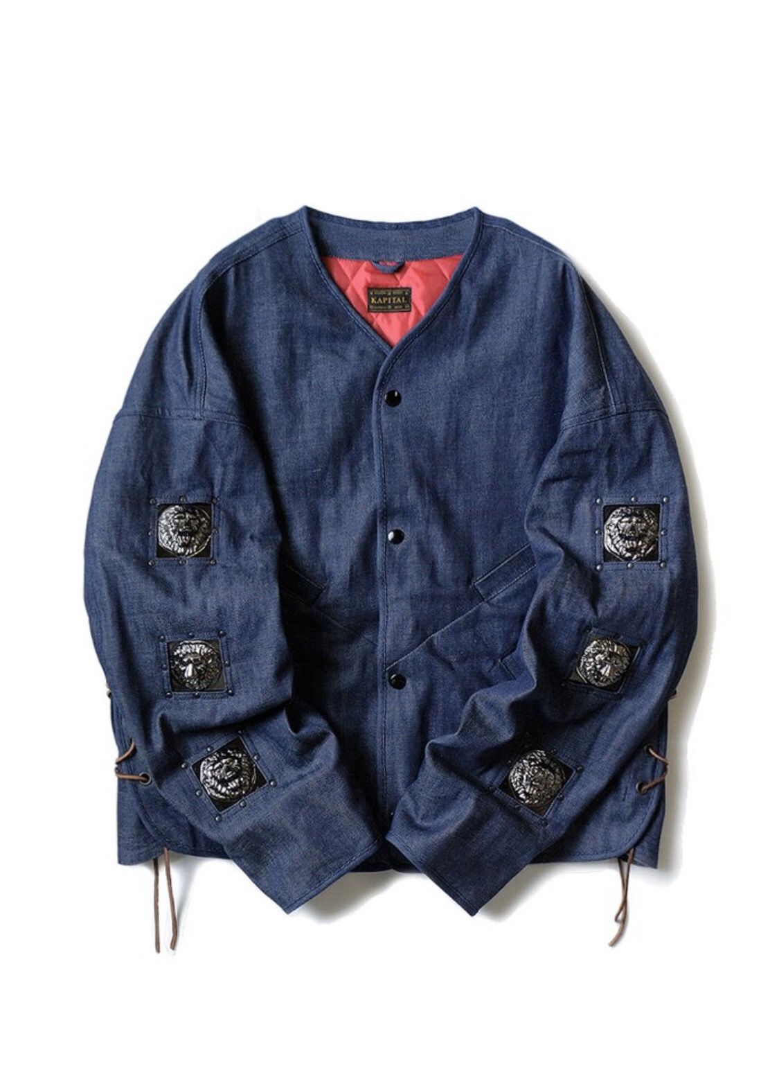 Kapital × Kapital Kountry Kapital Kountry Limited Lion Riders Denim Jacket Size US L / EU 52-54 / 3 - 1 Thumbnail