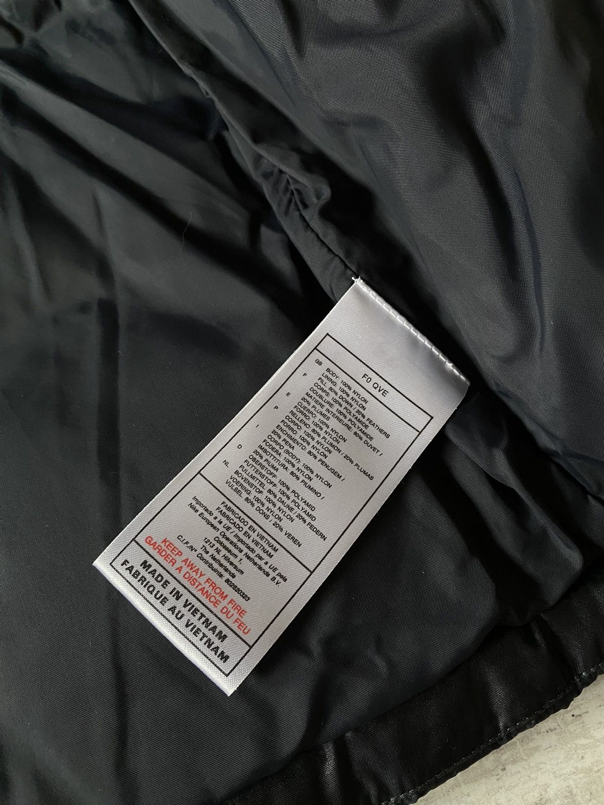 Nike 🎬 VINTAGE NIKE MINI LOGO DRILL DOWN PUFFER JACKET 90’S Size US M / EU 48-50 / 2 - 8 Thumbnail