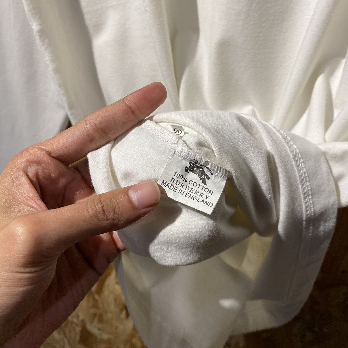 Burberry RARE LUXURY‼️Burberry London Spell Out Checked Longsleeve Size US L / EU 52-54 / 3 - 8 Thumbnail