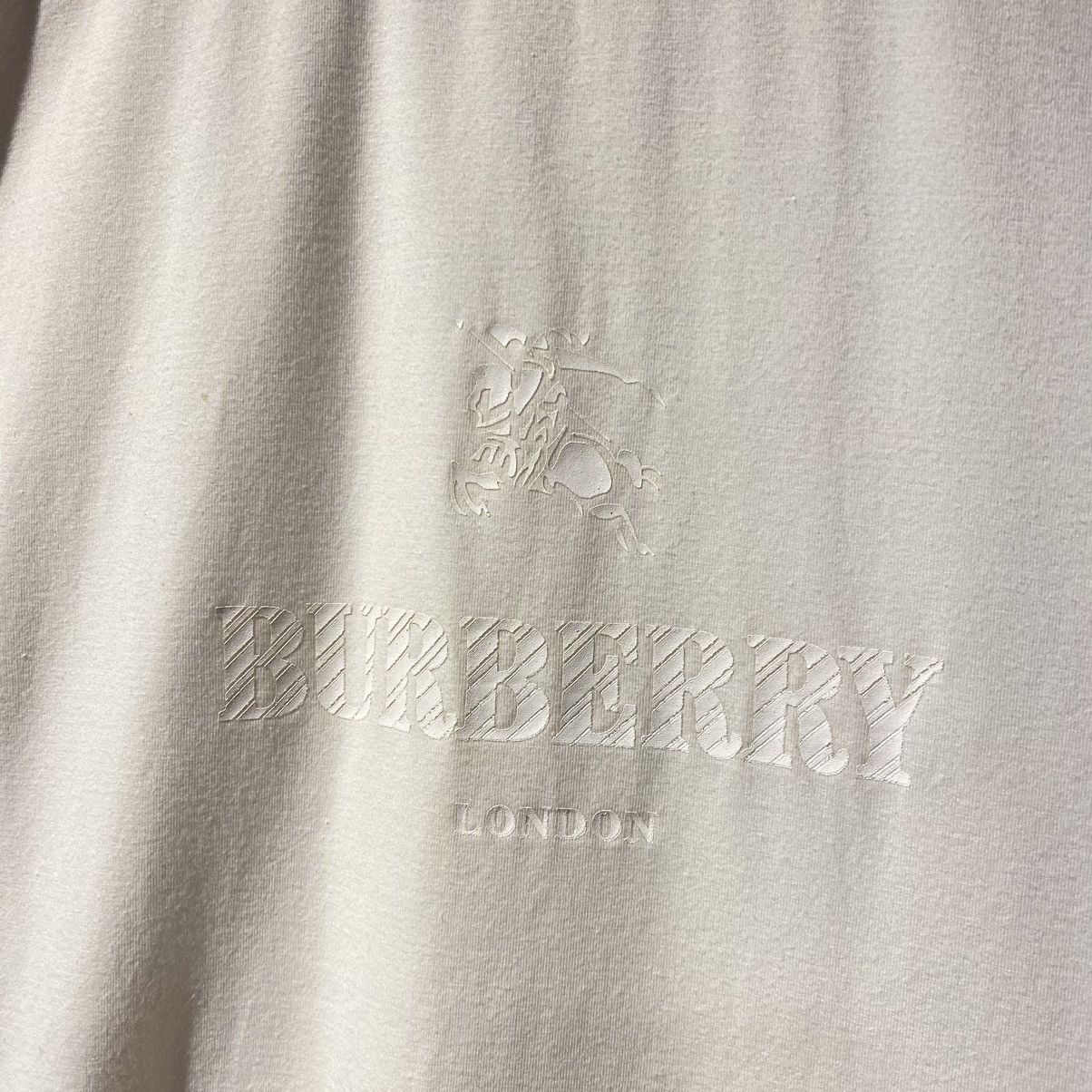 Burberry RARE LUXURY‼️Burberry London Spell Out Checked Longsleeve Size US L / EU 52-54 / 3 - 3 Thumbnail