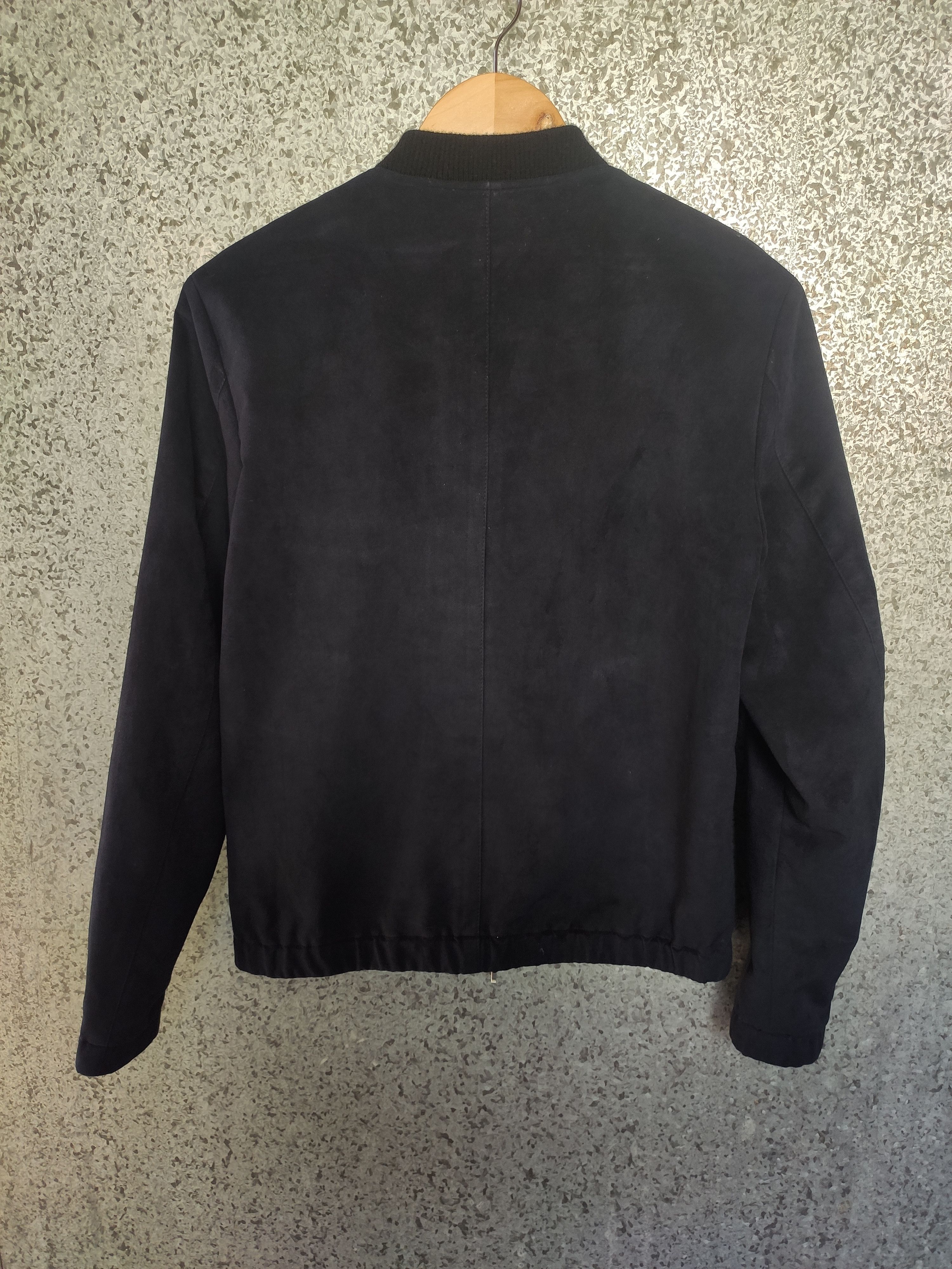 SHIPS × Ships Jet Blue Ships Jacket Ultra suede zipper jacket Size US S / EU 44-46 / 1 - 3 Thumbnail