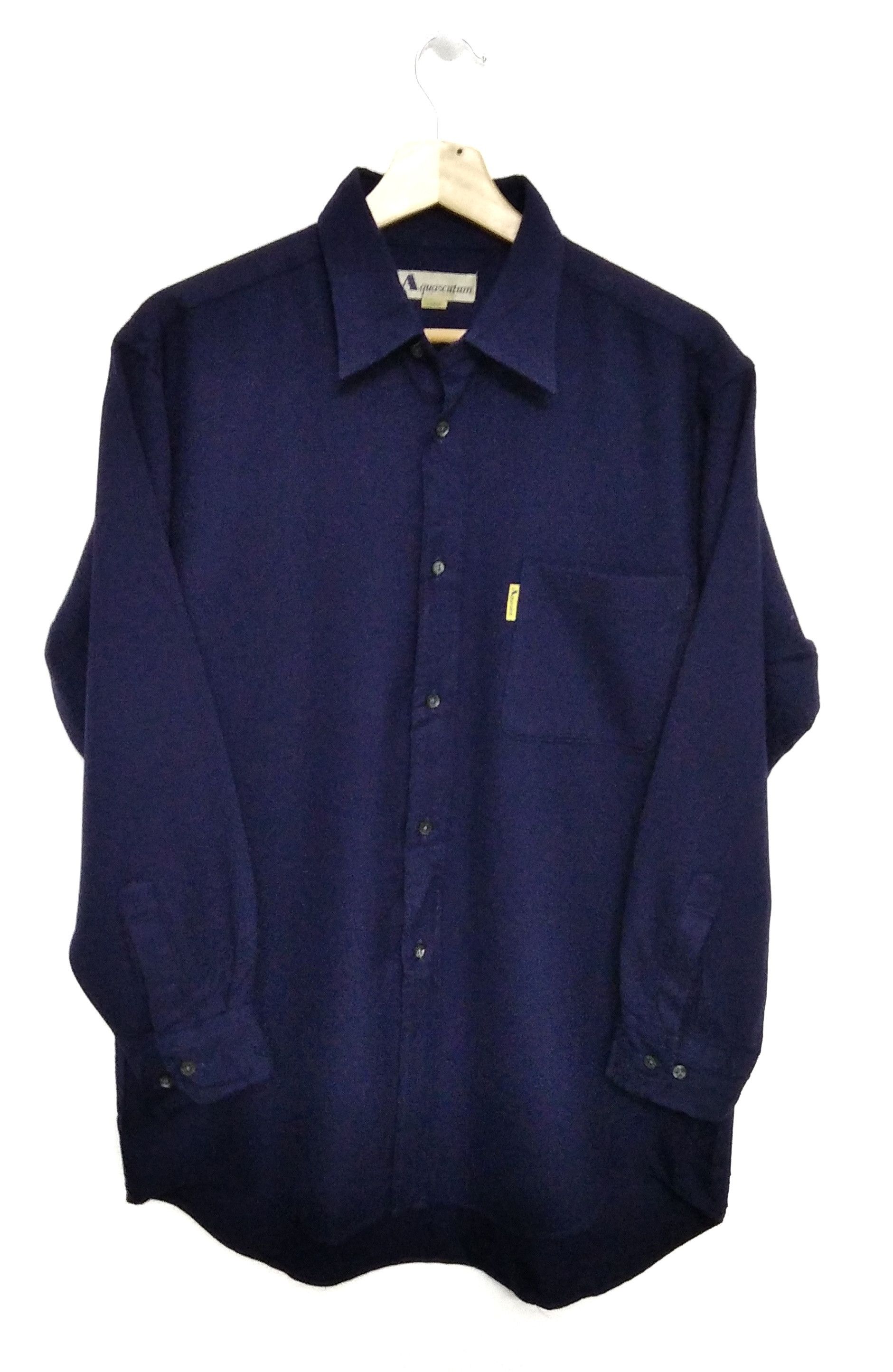 Aquascutum Vintage Aquascutum Long Sleeve Button Ups Size US L / EU 52-54 / 3 - 2 Thumbnail