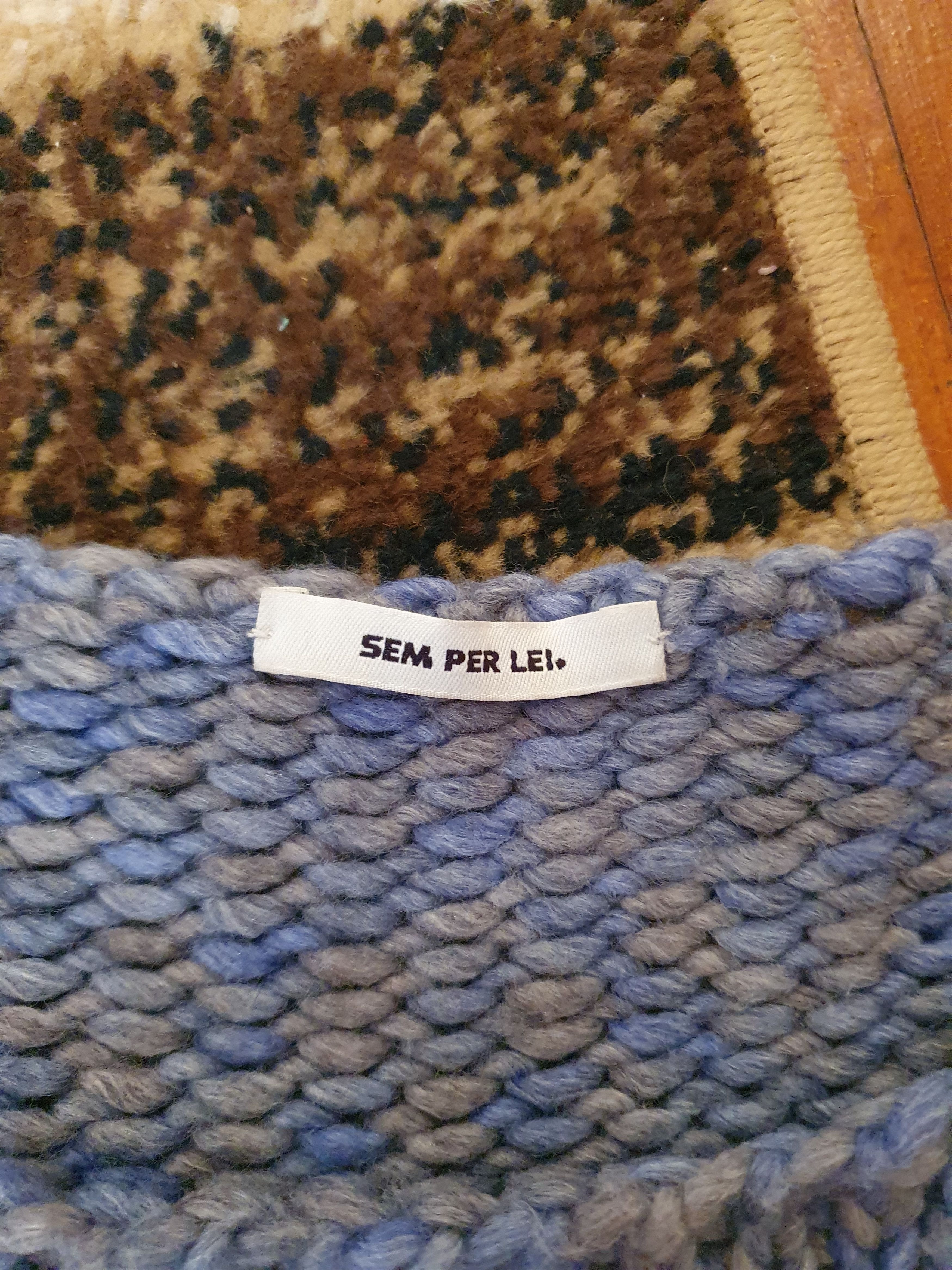 Other SEM PER LEI MERINO BLEND SWEATER,sz M Size M / US 6-8 / IT 42-44 - 2 Thumbnail