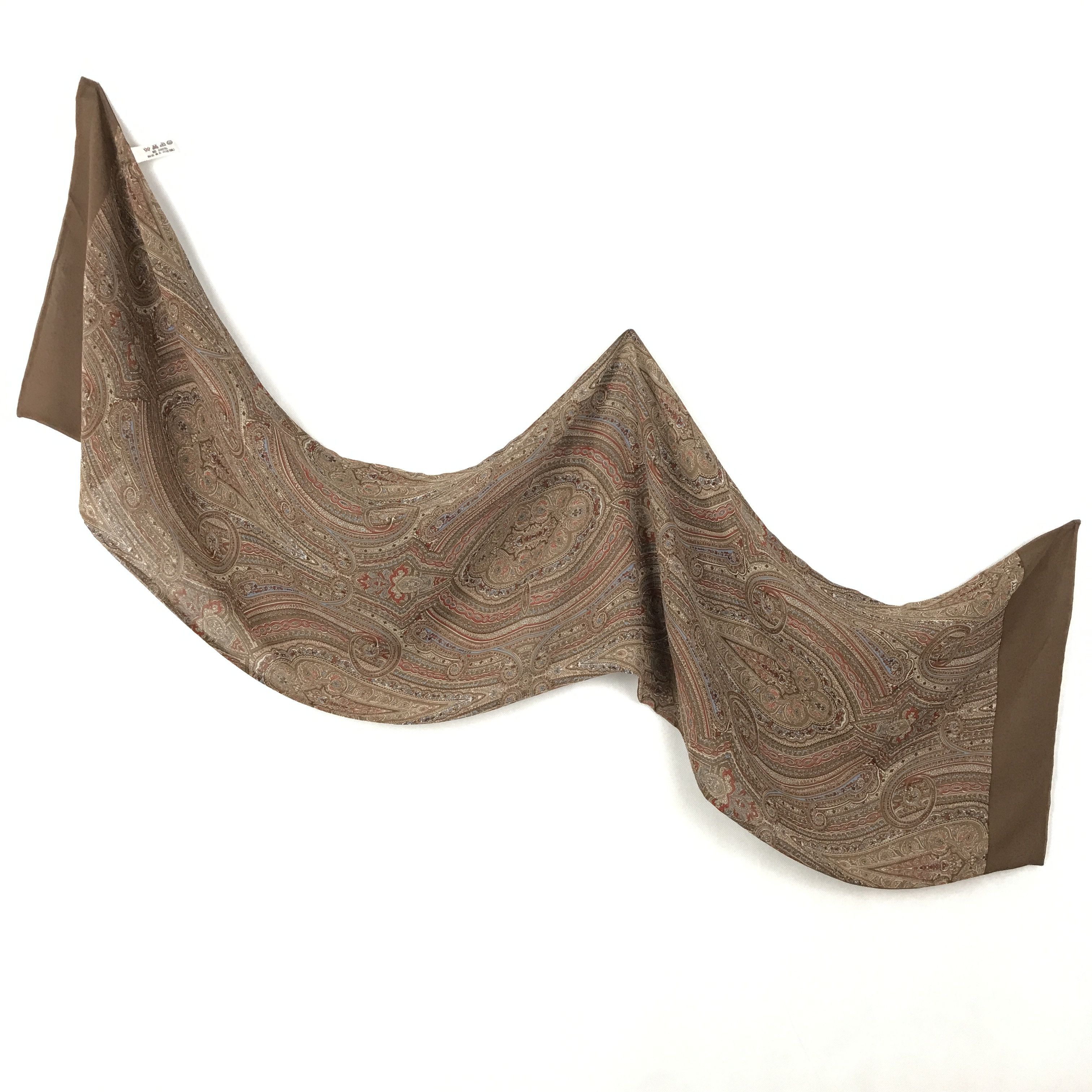 Vintage Liberty Paisley Silk Shawl