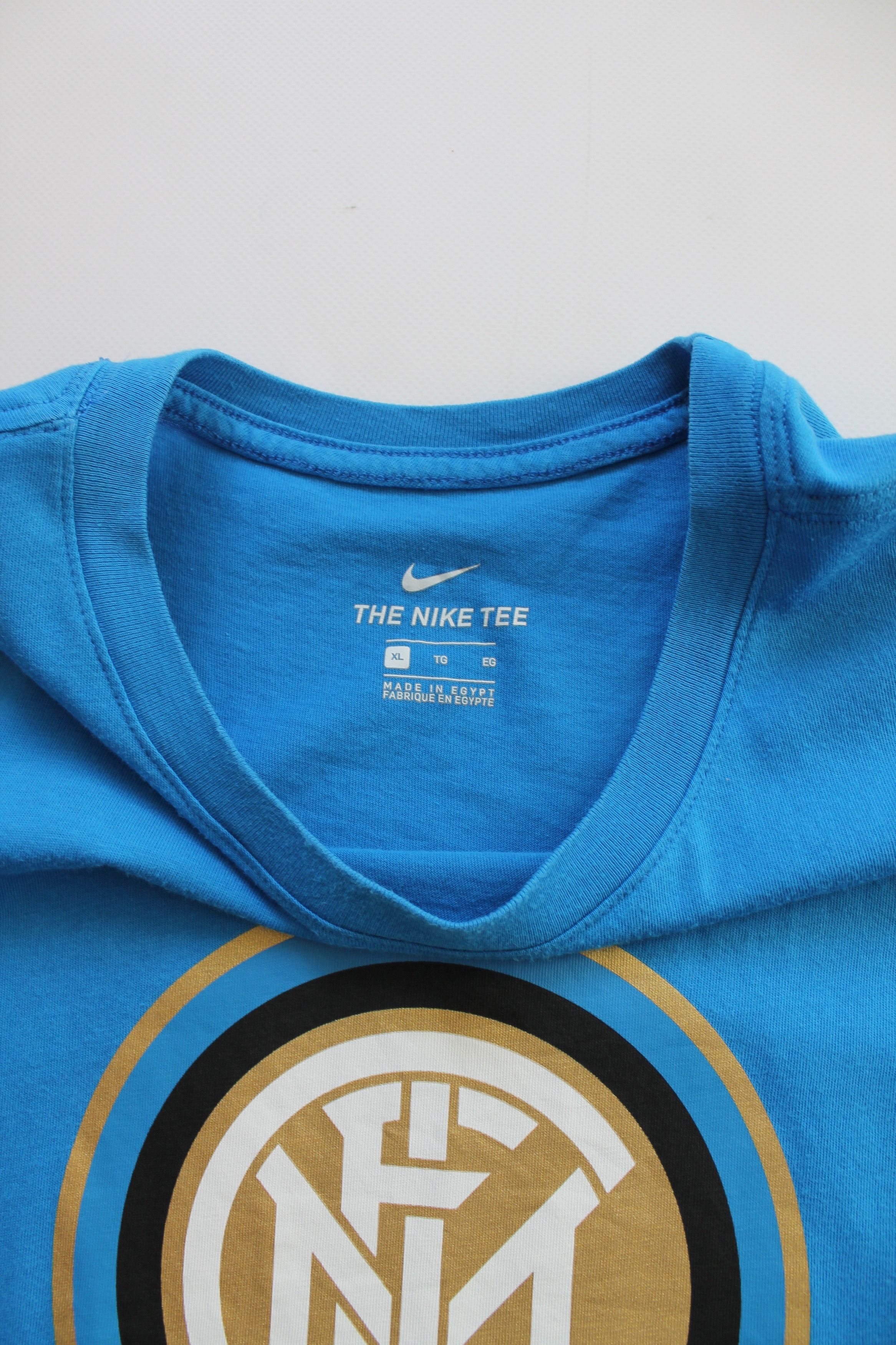 Nike NIKE INTER MILAN Internazionale t Shirt Soccer Football Team Size US L / EU 52-54 / 3 - 9 Thumbnail