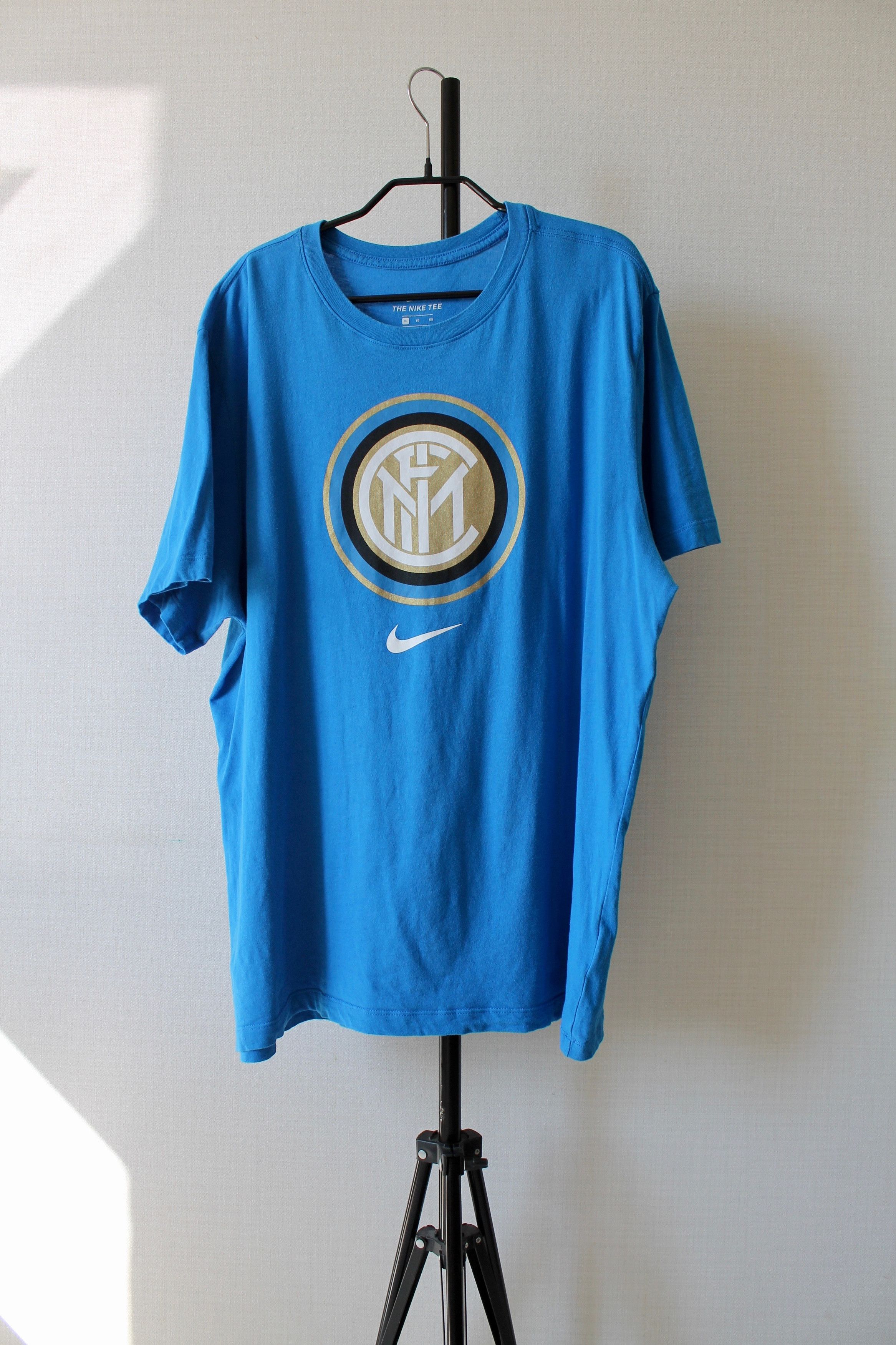Nike NIKE INTER MILAN Internazionale t Shirt Soccer Football Team Size US L / EU 52-54 / 3 - 5 Thumbnail