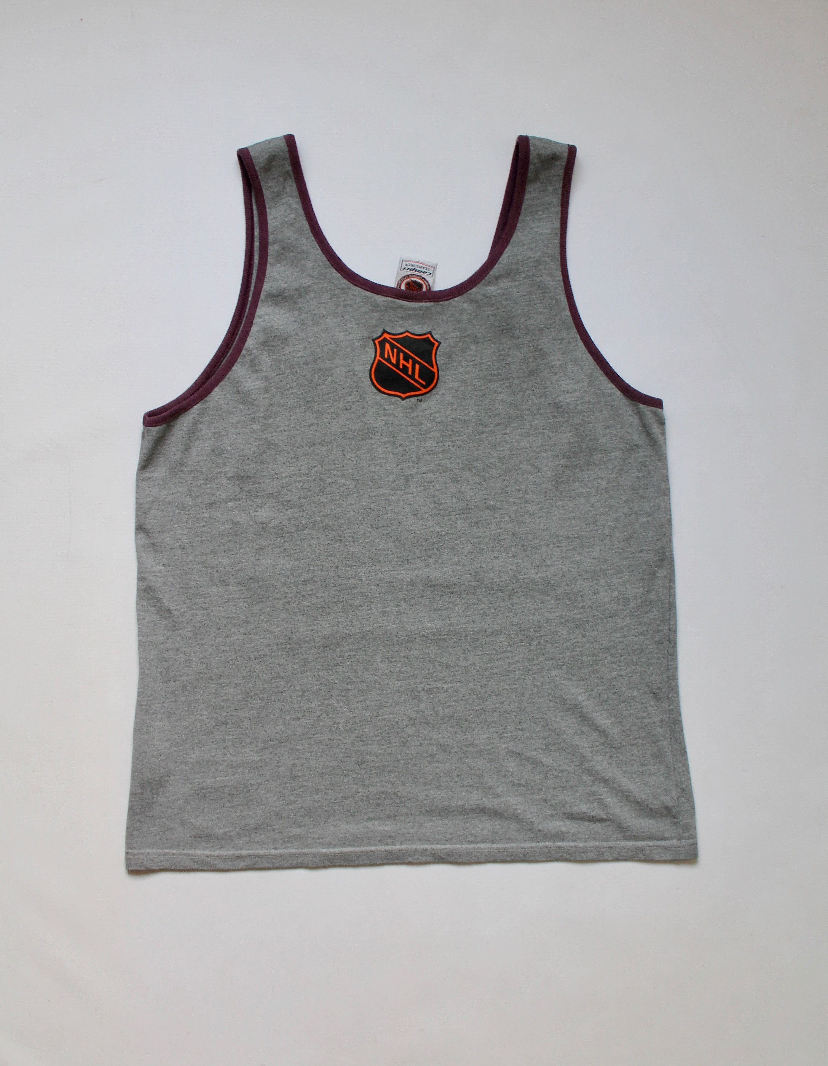 NHL VINTAGE! NHL Ducks Anaheim Team Tank Top Shirt Size US L / EU 52-54 / 3 - 8 Thumbnail