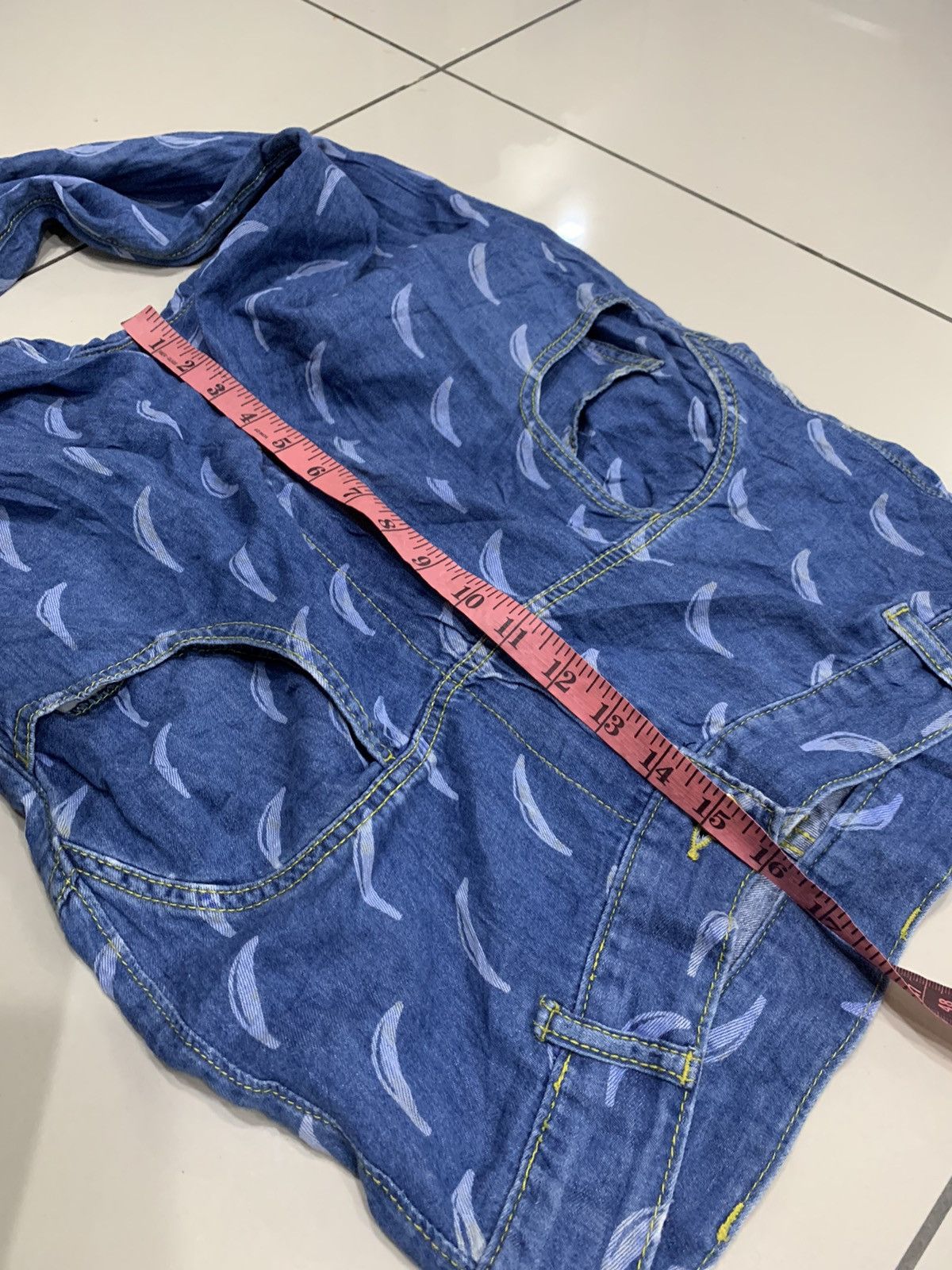 Issey Miyake MERCIBEAUCOUP JEVOUS ENPRIE BANABA PRINT PANTS Size US 31 - 7 Thumbnail