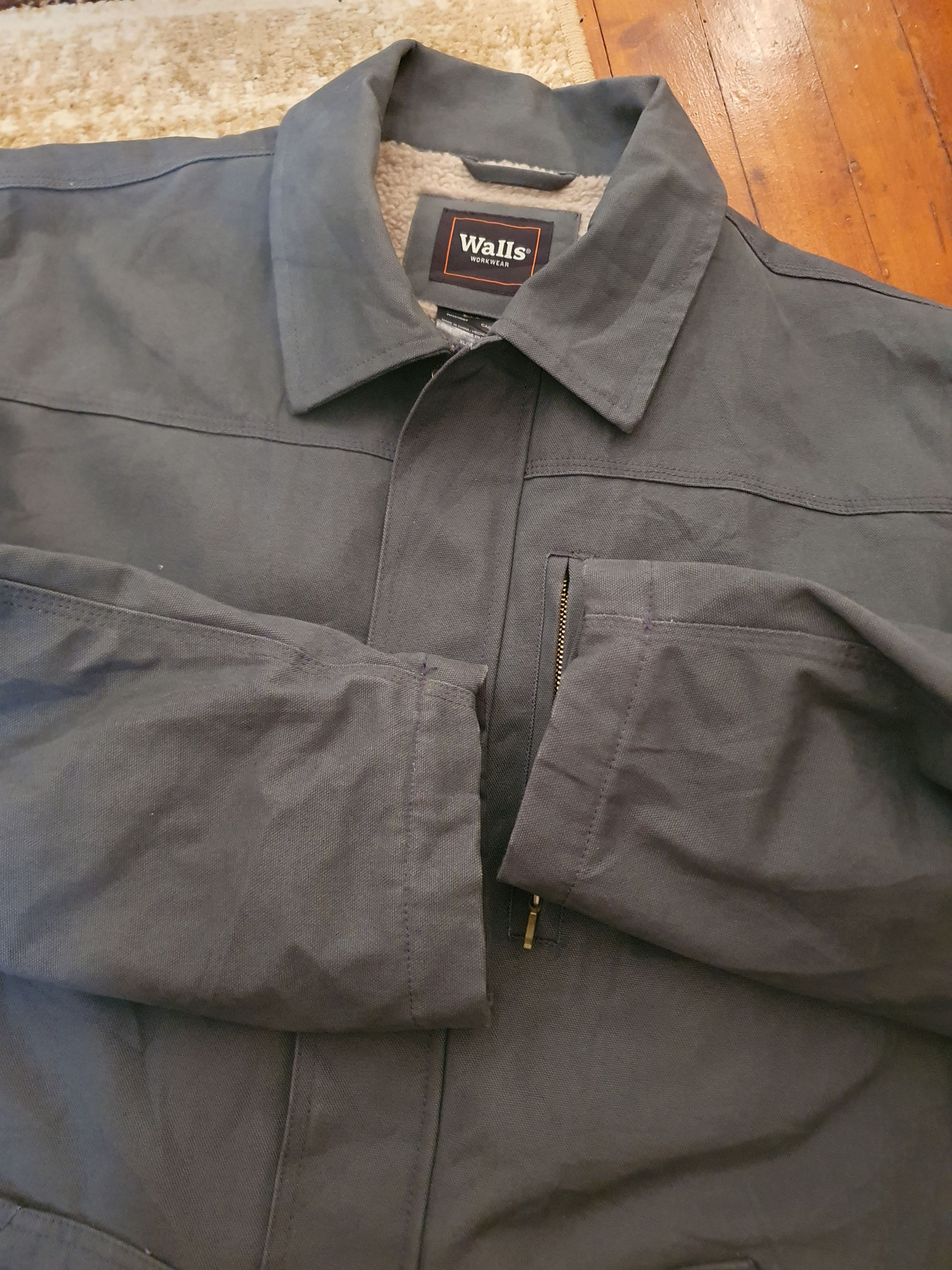 Walls WALLS Sherpa Lined Duck Canvas Work jacket,sz XL Size US XL / EU 56 / 4 - 11 Thumbnail