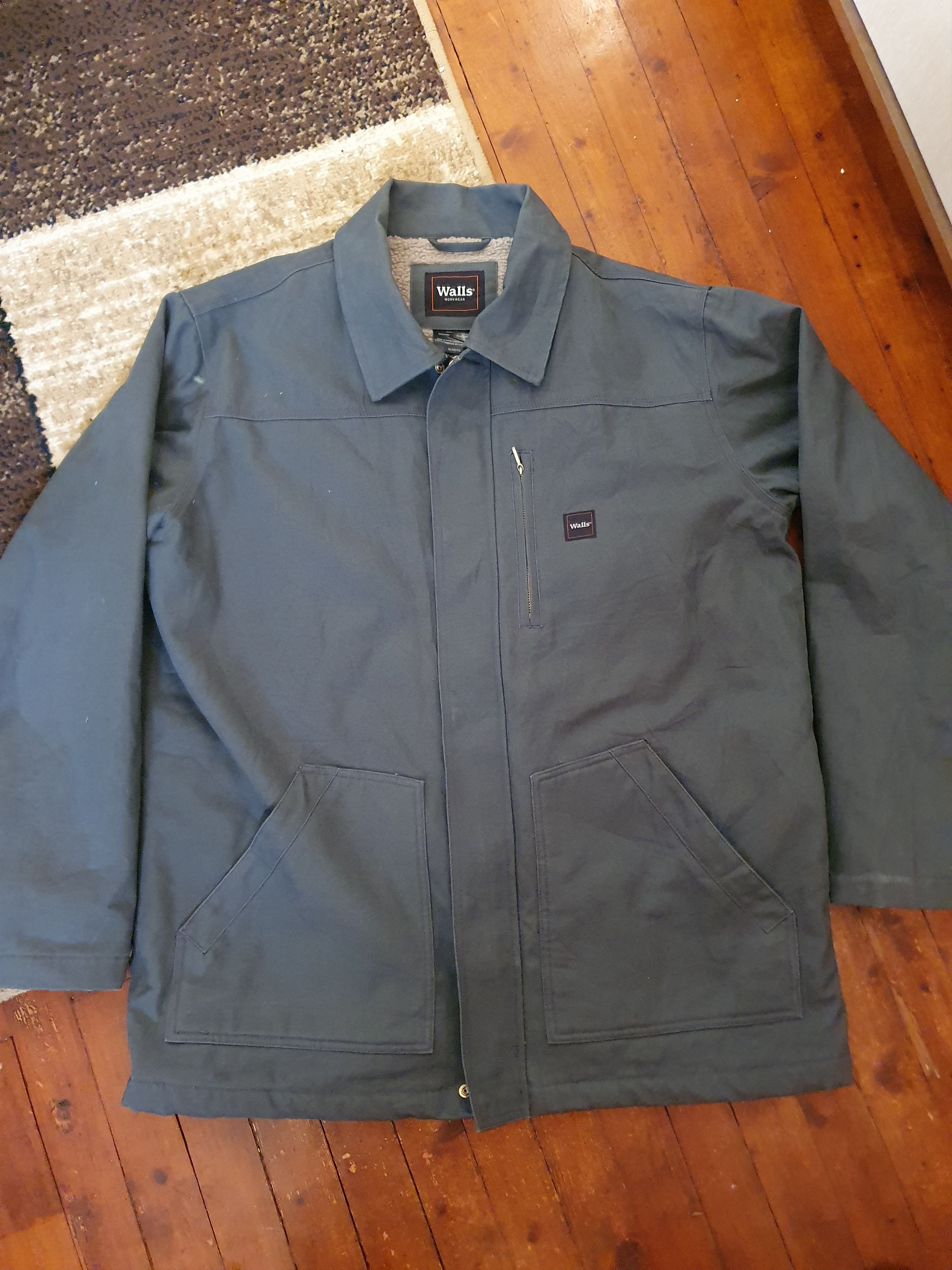 Walls WALLS Sherpa Lined Duck Canvas Work jacket,sz XL Size US XL / EU 56 / 4 - 2 Thumbnail
