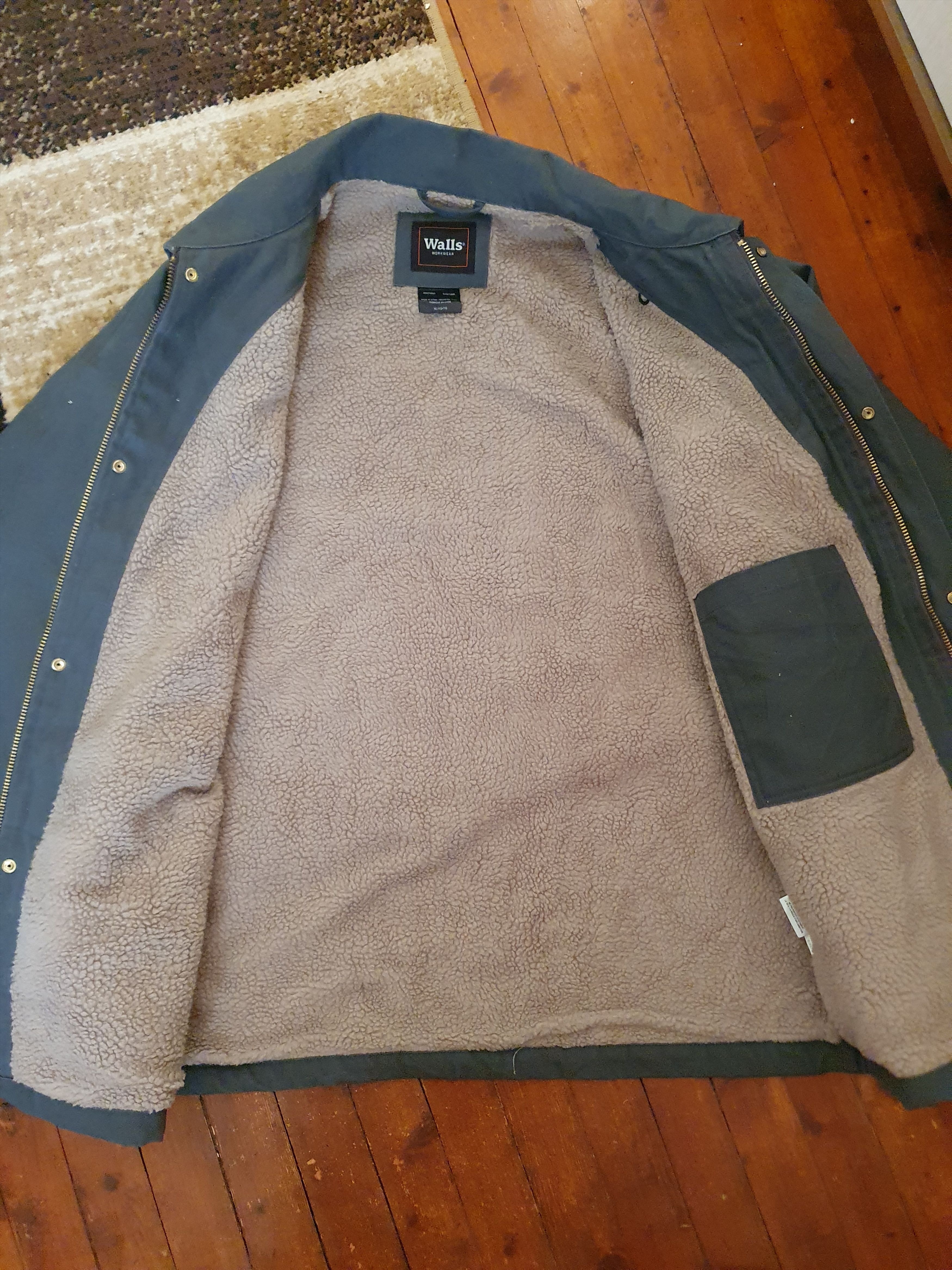Walls WALLS Sherpa Lined Duck Canvas Work jacket,sz XL Size US XL / EU 56 / 4 - 13 Thumbnail