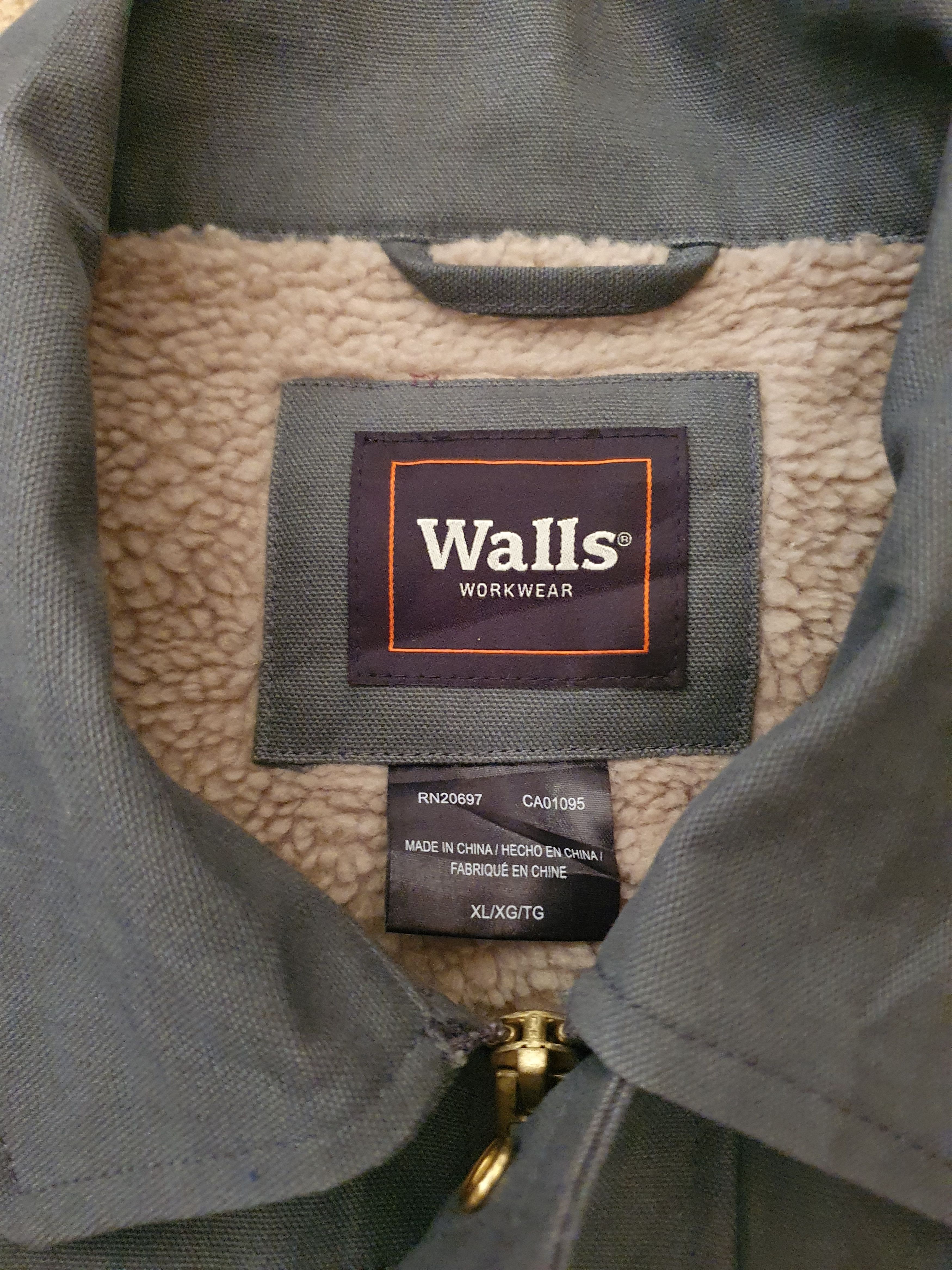 Walls WALLS Sherpa Lined Duck Canvas Work jacket,sz XL Size US XL / EU 56 / 4 - 3 Thumbnail